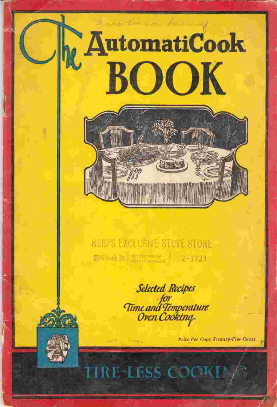 The AutomatiCook Book Selected Recipes for Time and Temperature Cooking Image for The AutomatiCook Book Selected Recipes for Time and Temperature Cooking
