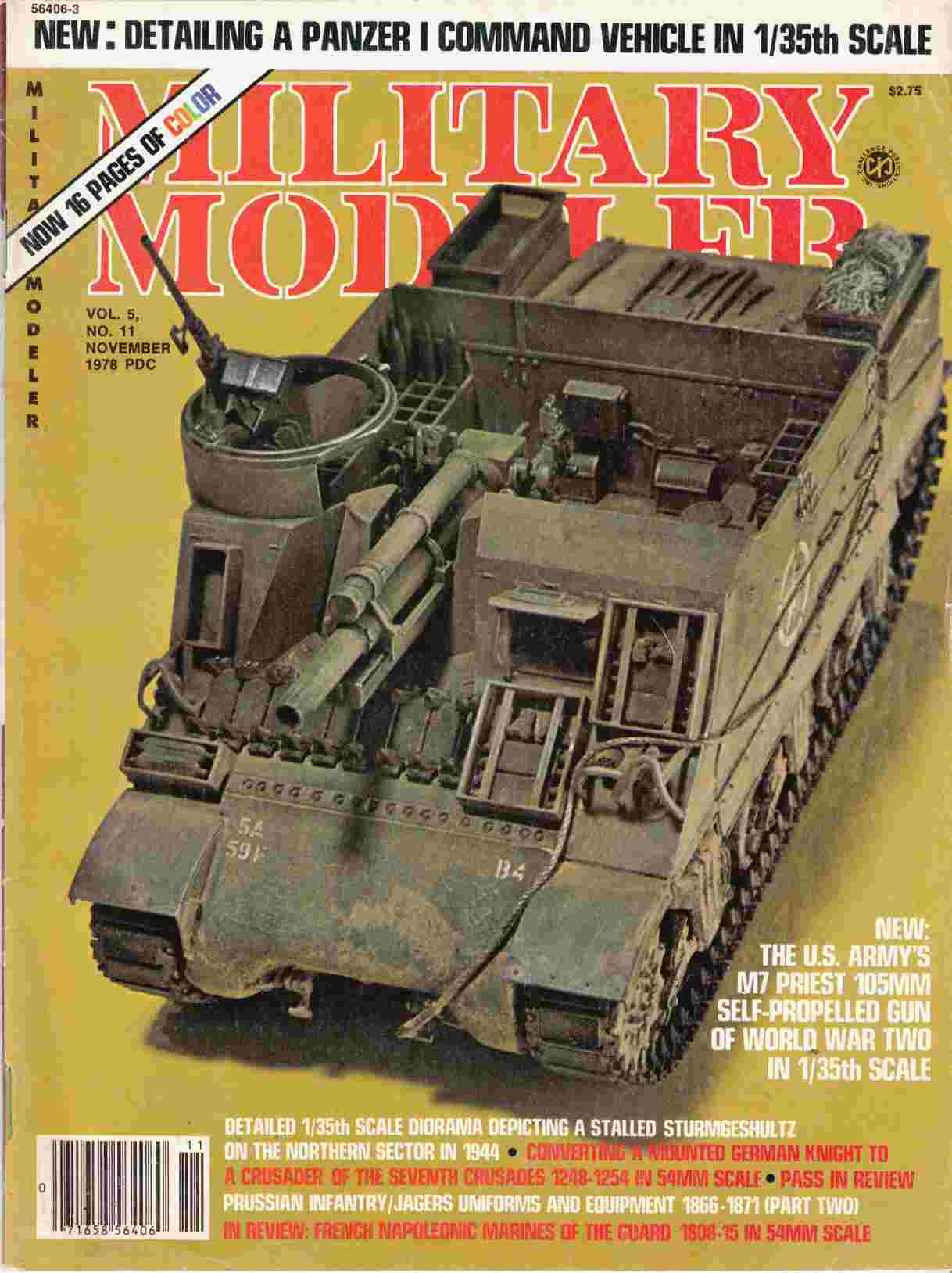 Military Modeller Vol. 5, No. 11 November 1978 Image for Military Modeller Vol. 5, No. 11 November 1978