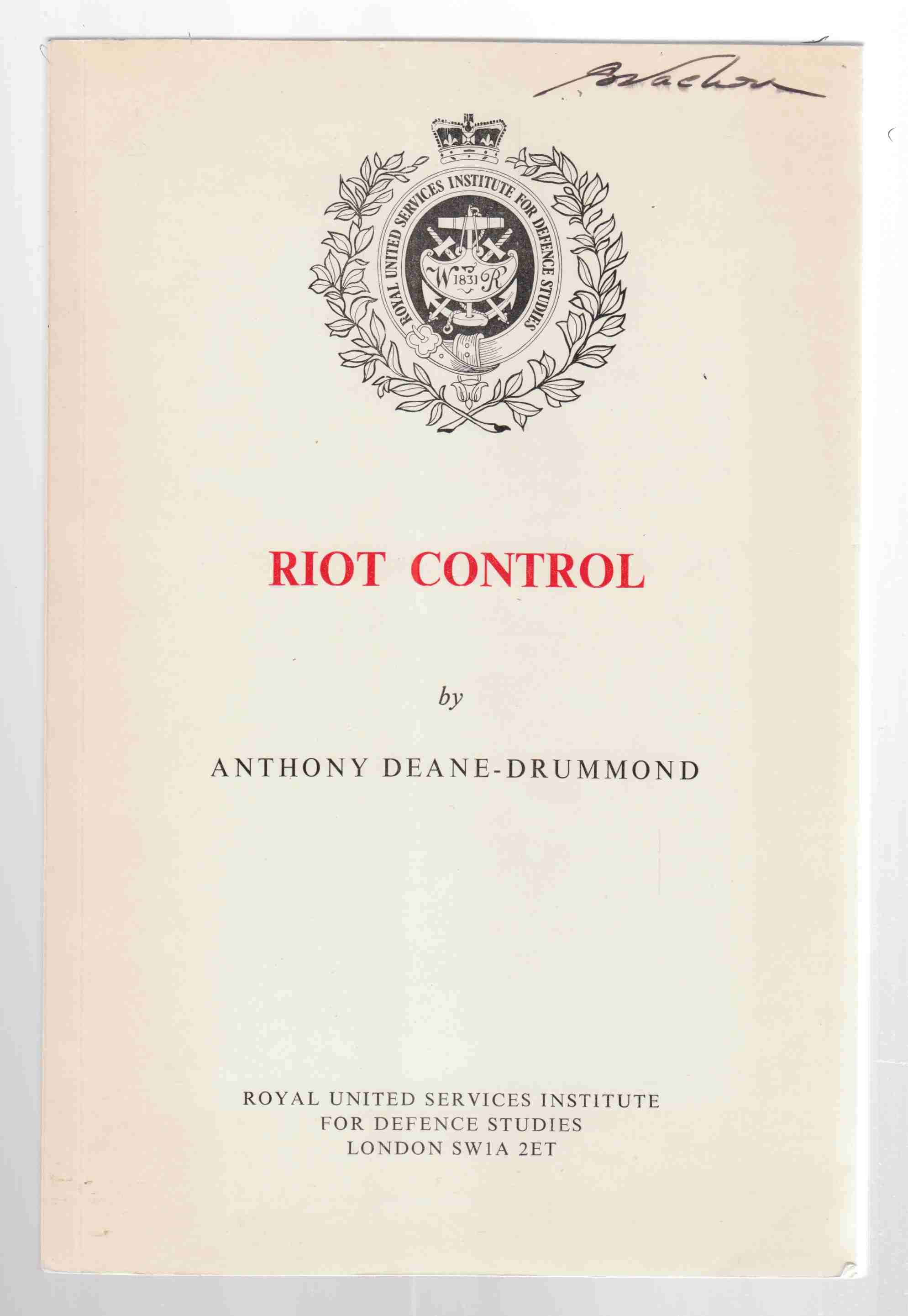 Image for Riot Control
