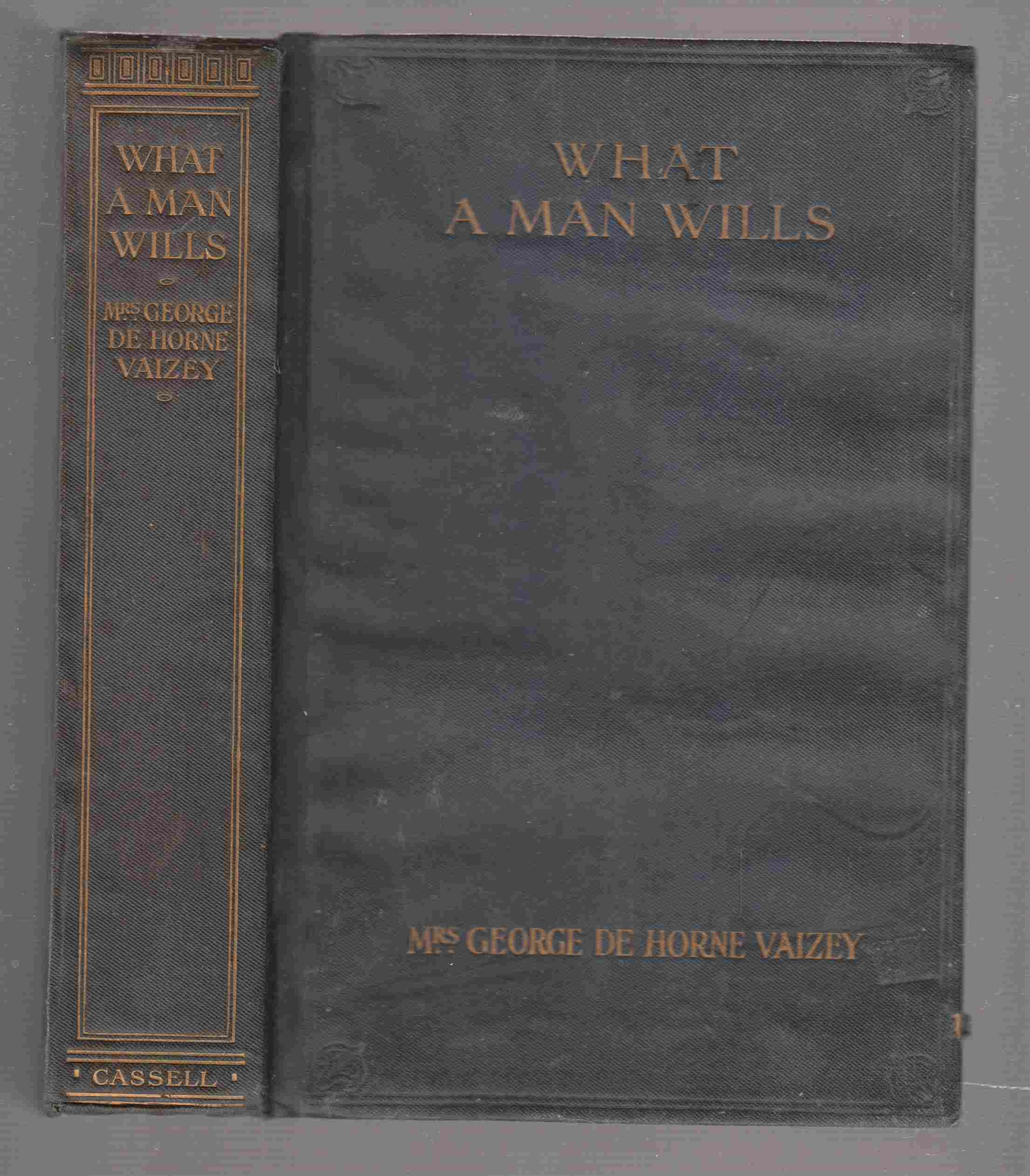 Image for What a Man Wills