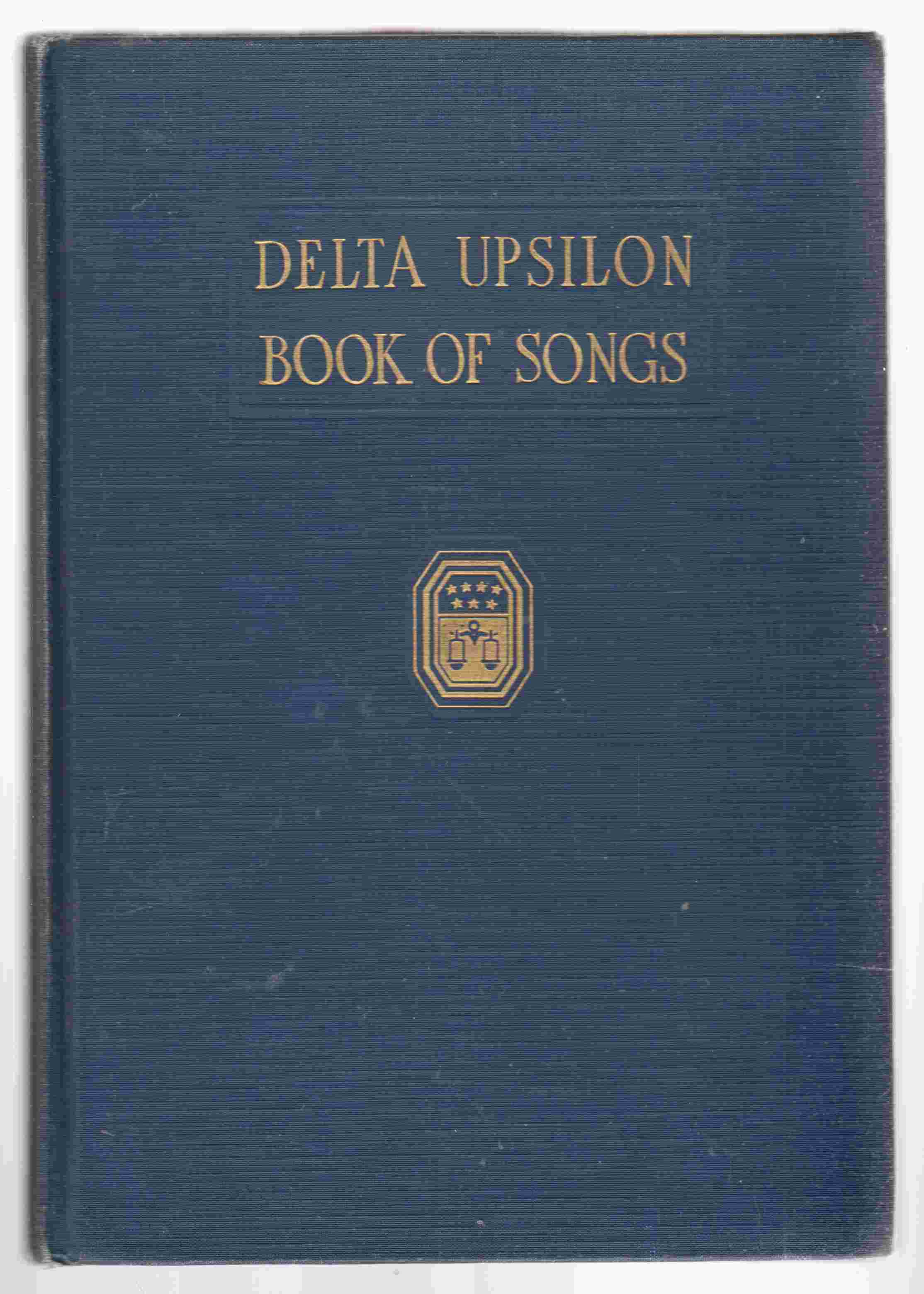 Delta Upsilon Book of Songs Image for Delta Upsilon Book of Songs