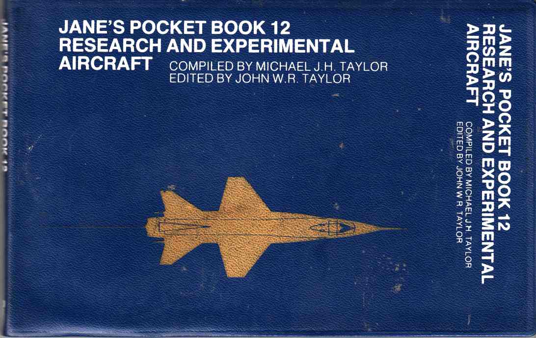 Image for Jane's Pocket Book of Research and Experimental Aircraft