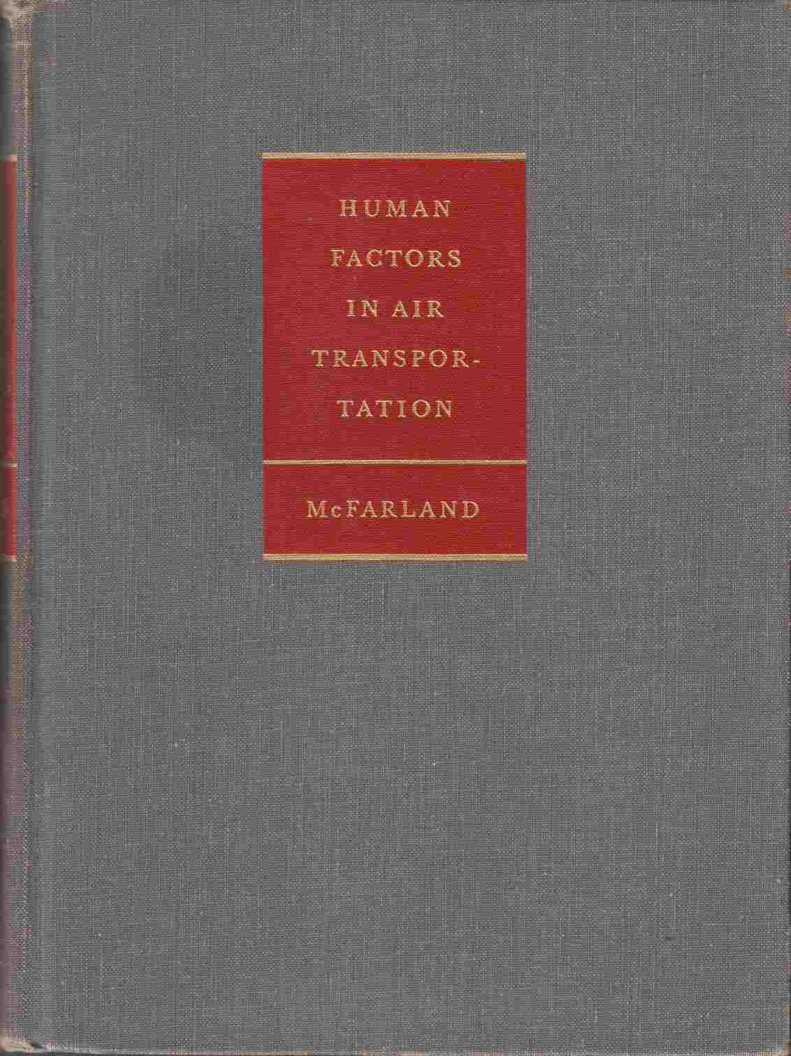 Image for Human Factors in Air Transportation Occupational Health and Safety