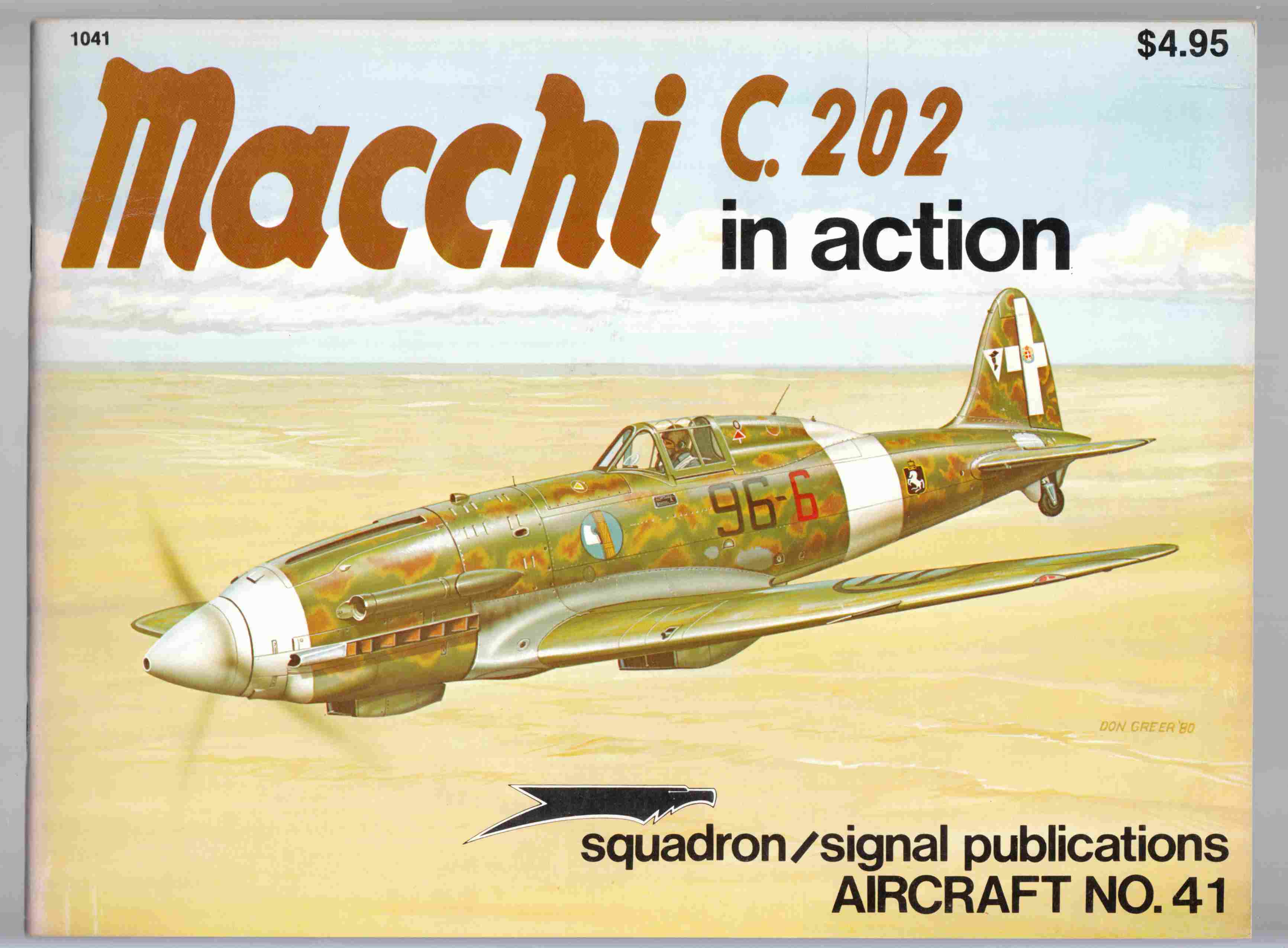 Image for Macchi C.202 in Action Aircraft No. 41