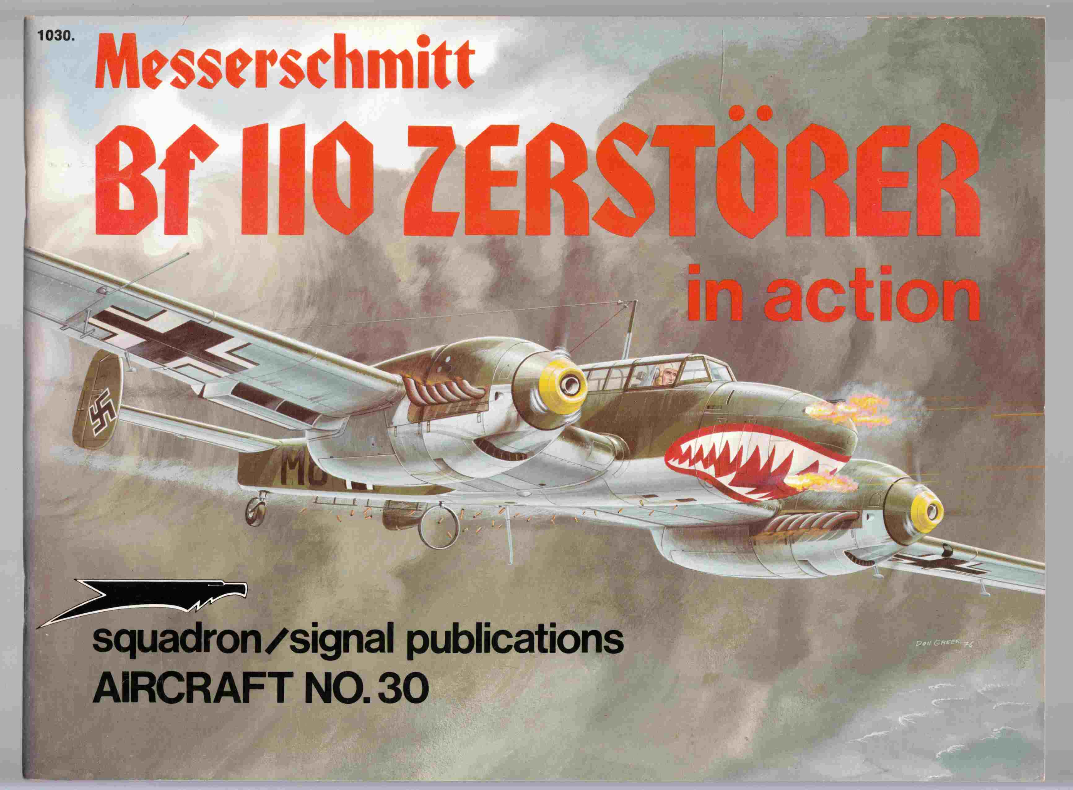 Image for Messerschmitt Bf 110 Zerstorer in Action Aircraft No. 30