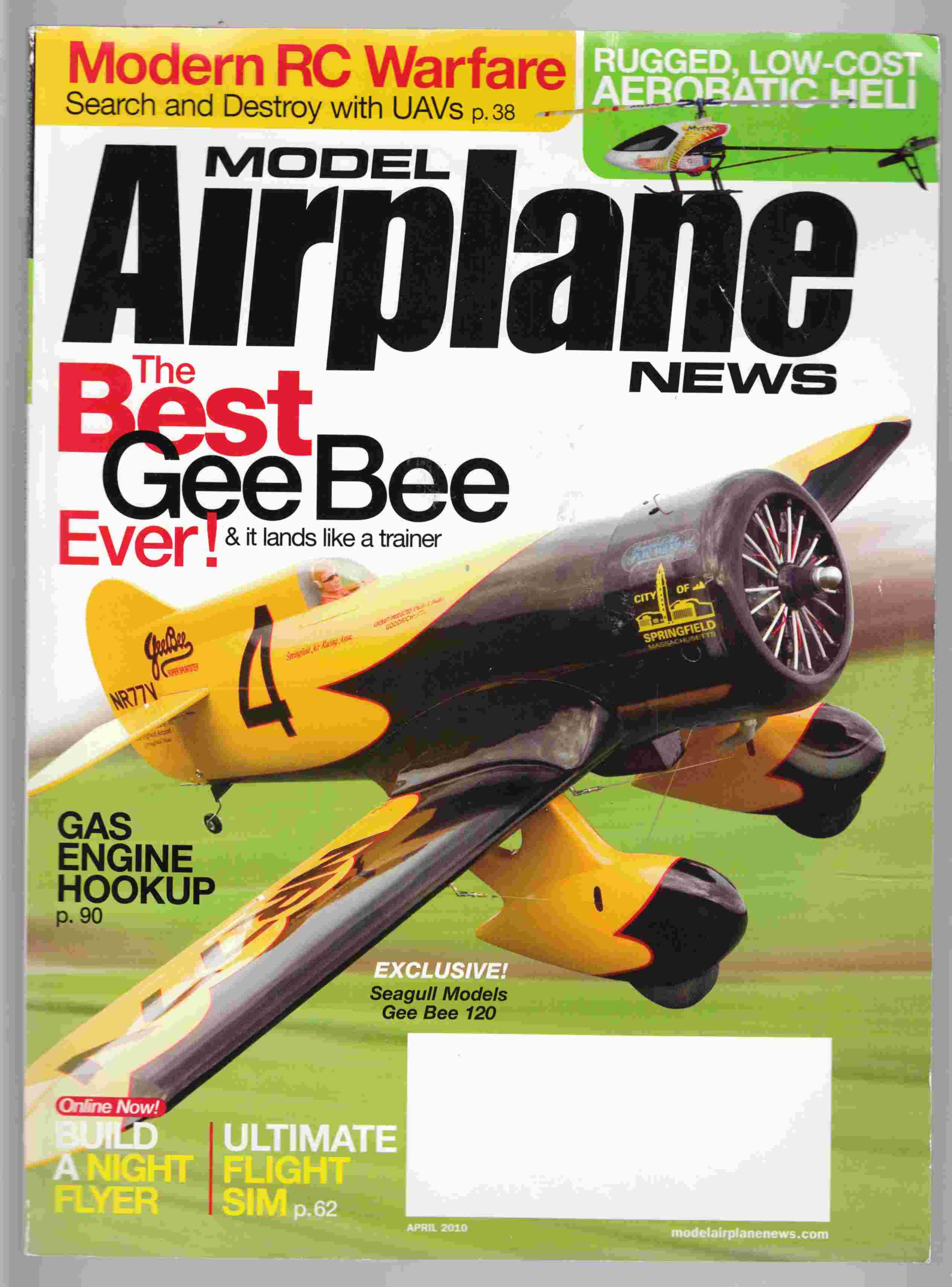 Image for Model Airplane News April 2010 Volume 138 Number 4