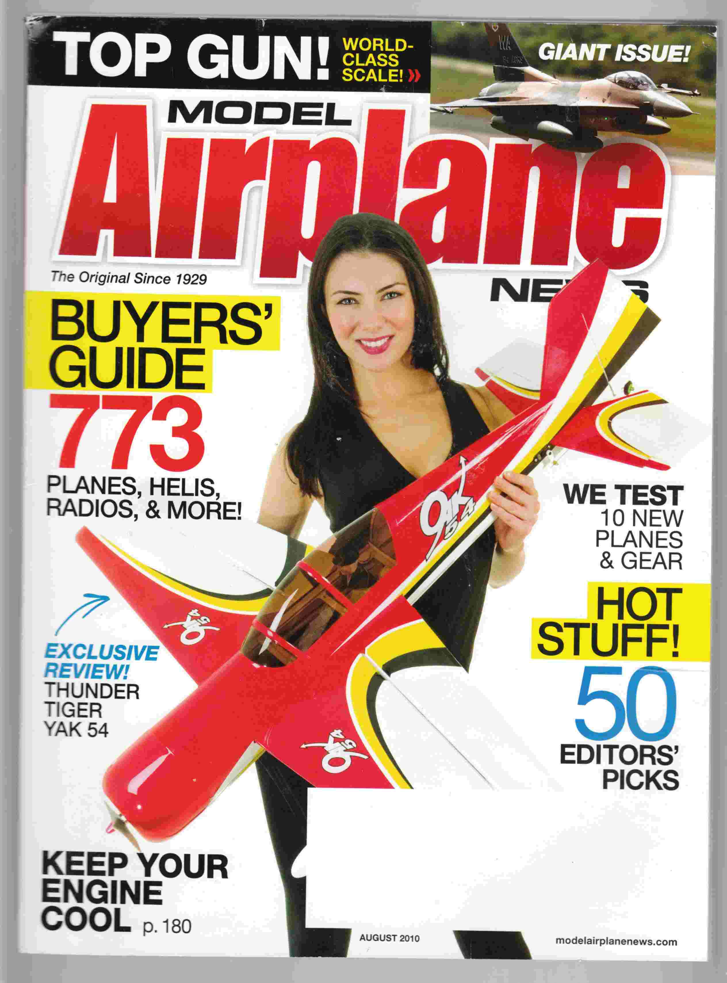 Image for Model Airplane News August 2010 Volume 138, No. 8