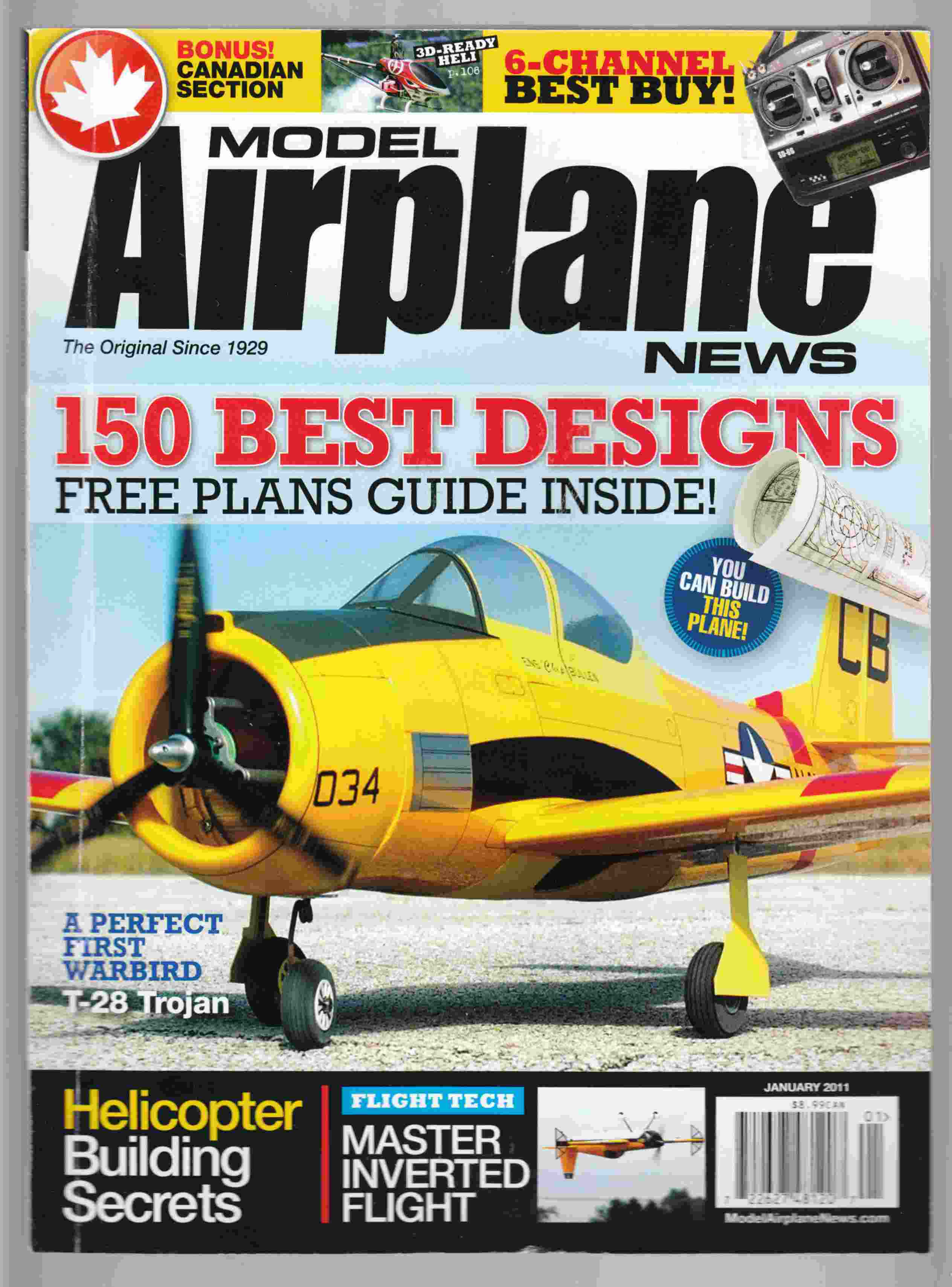 Image for Model Airplane News January 2011 Volume 139, No. 1