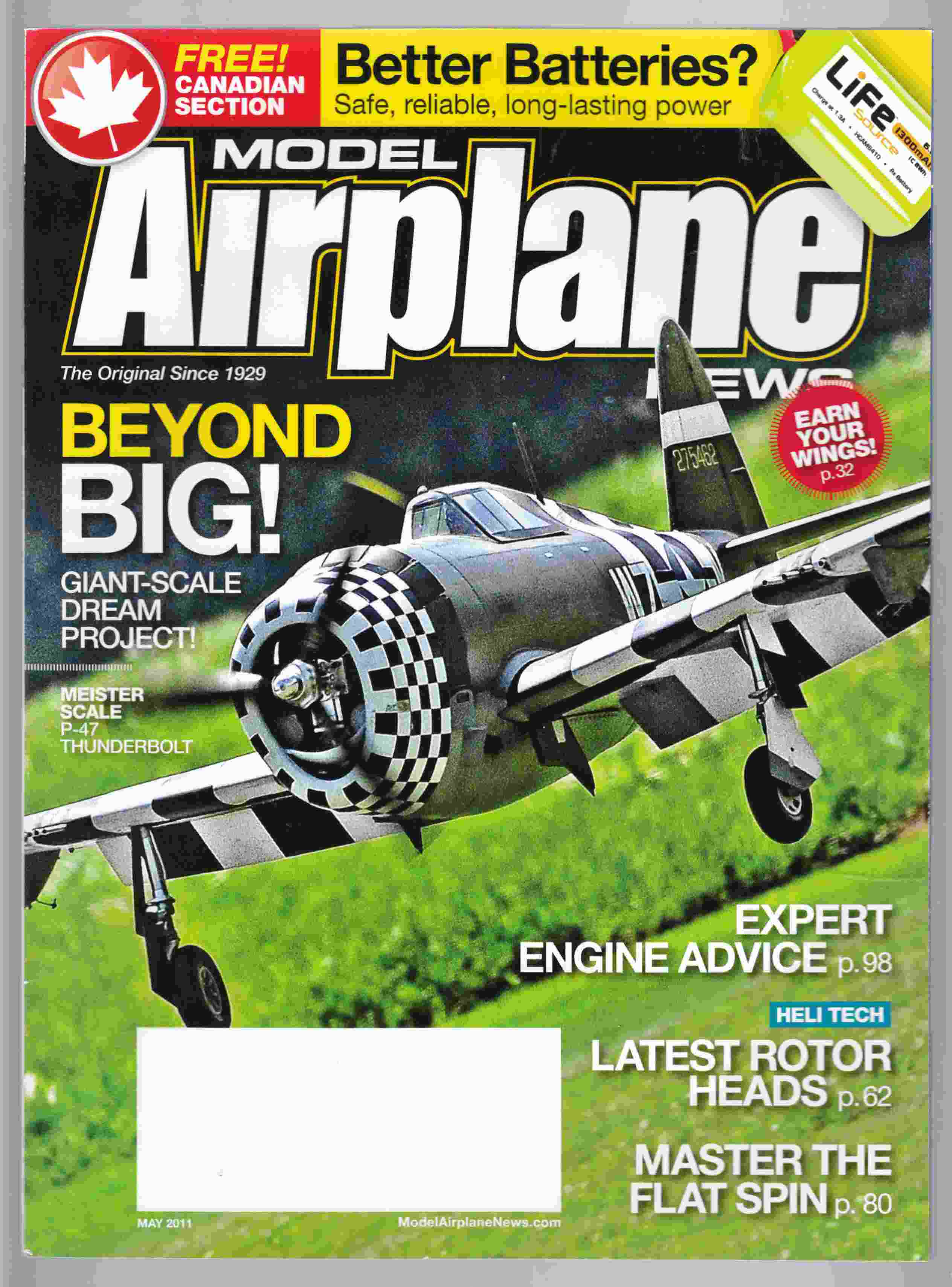 Image for Model Airplane News May 2011 Volume 139, No. 5