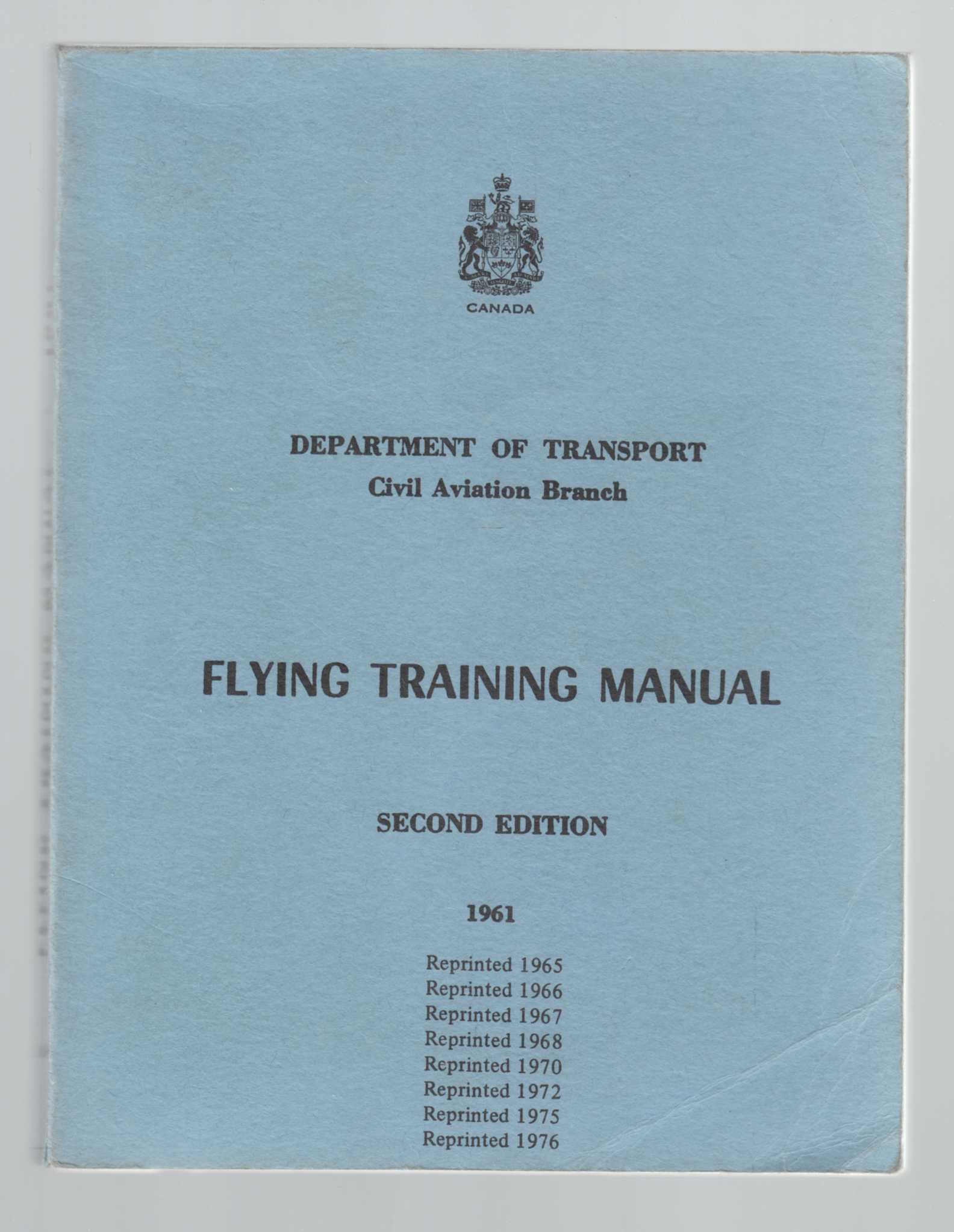 Image for Flying Training Manual Second Edition