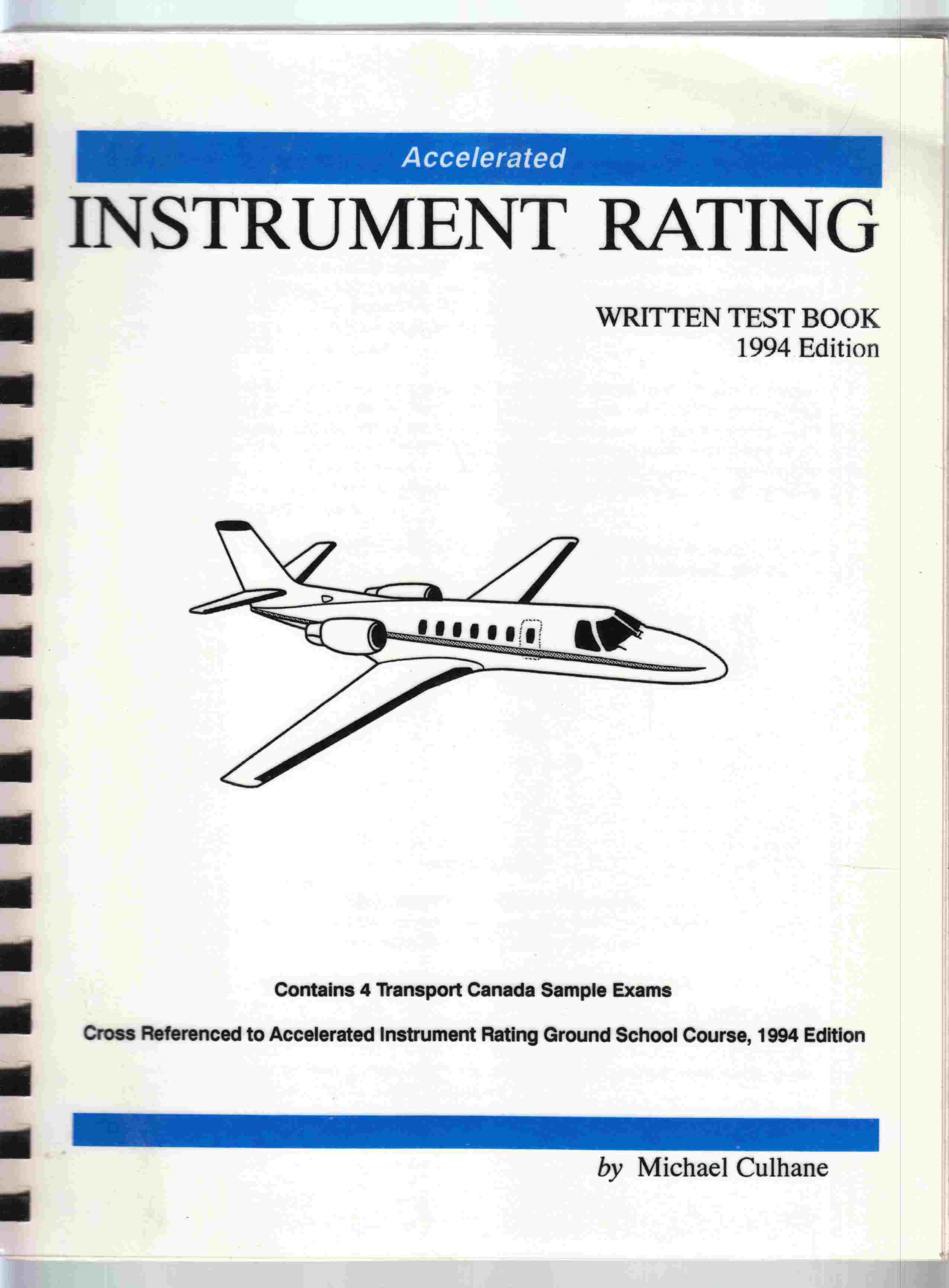Image for Accelerated Instrument Rating Written Test Book, 1994 Edition