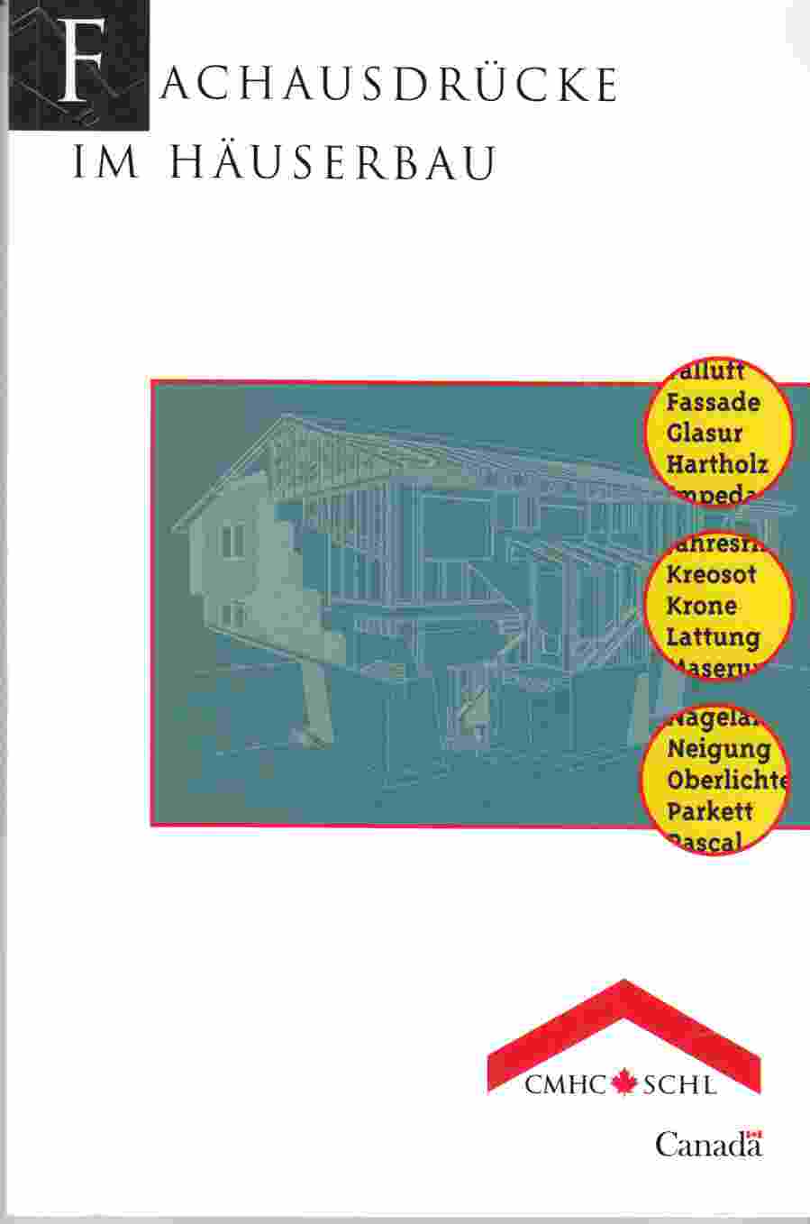 Image for Fachausdrücke Im Häuserbau Deutsch - Englische - Französisch