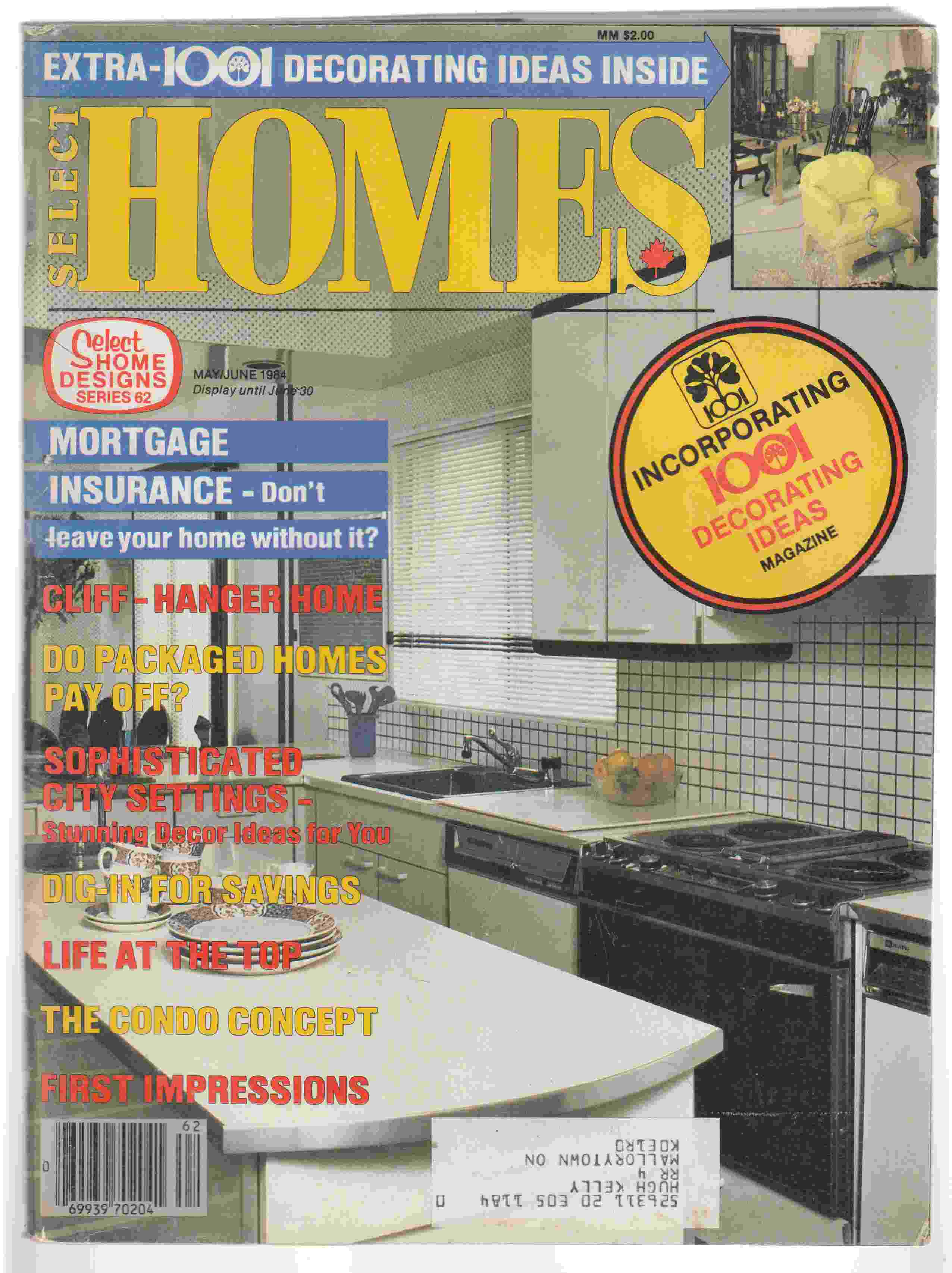 Image for Select Home Designs Series 62 May / June 1984