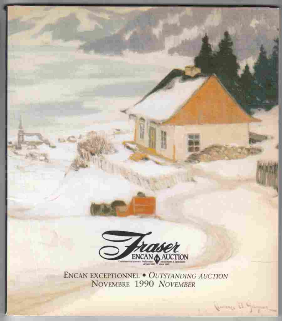 Image for Encan Auction Novembre 1990 November