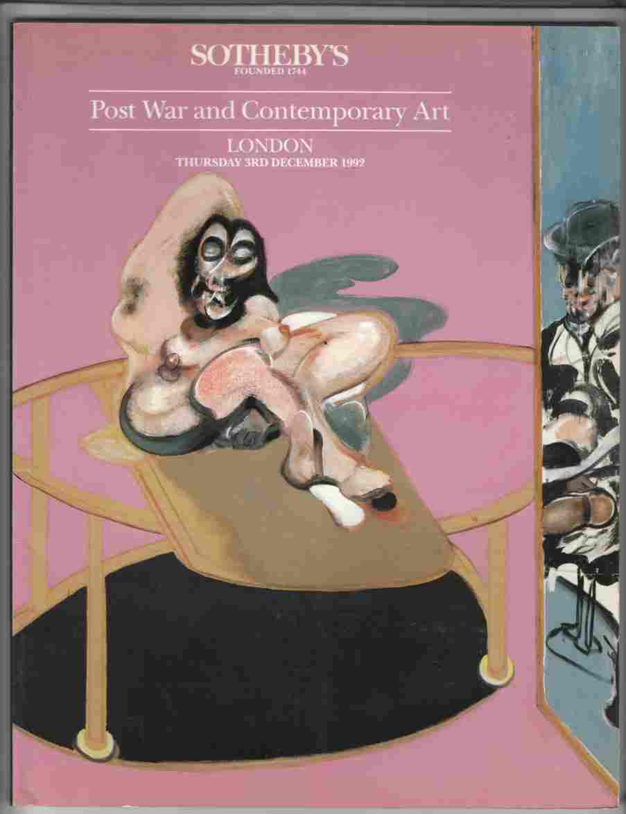 Image for Sotheby's Post War and Contemporary Art, London 1992