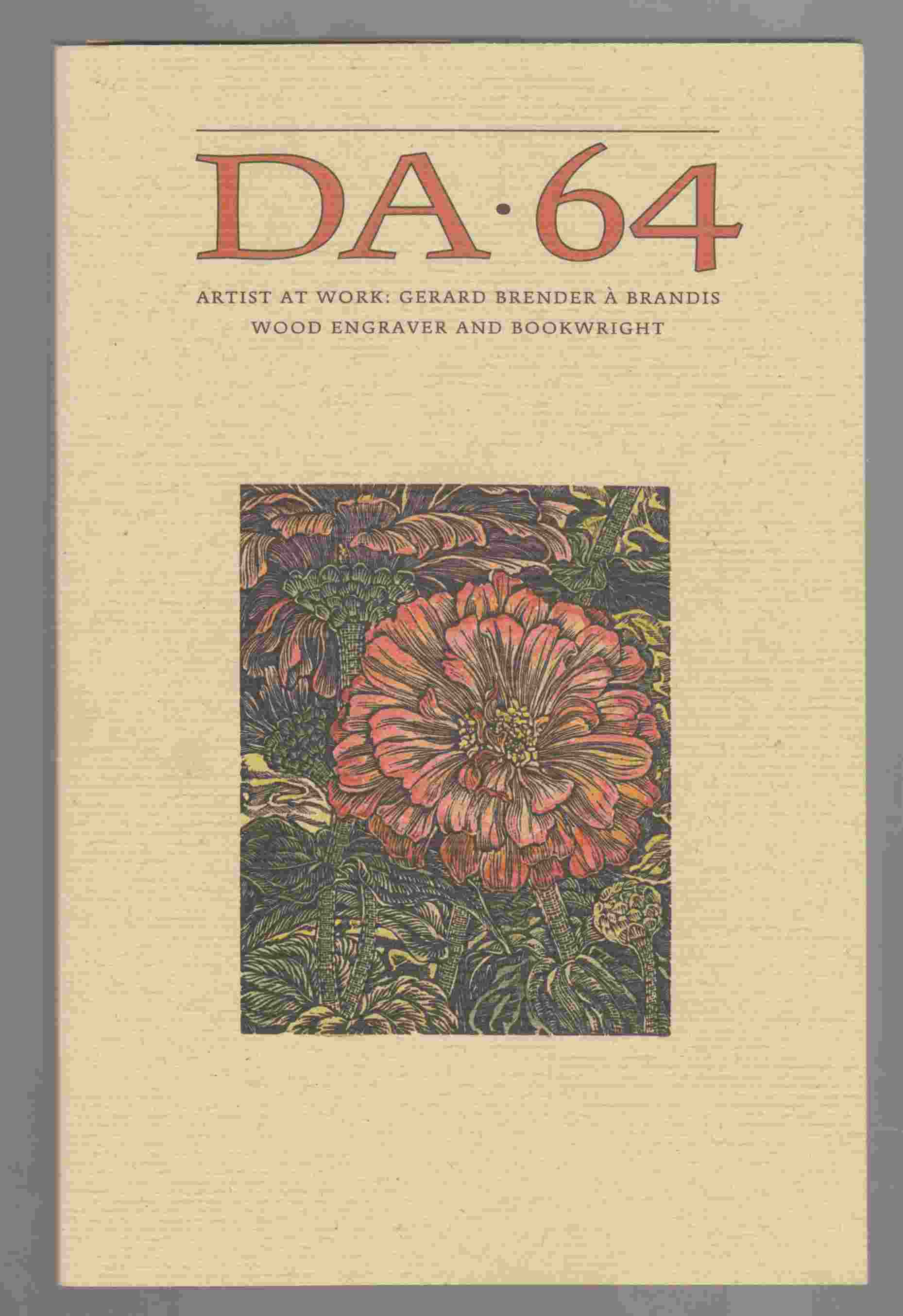 Image for DA, A Journal of the Printing Arts Number 64, Spring/Summer 2009