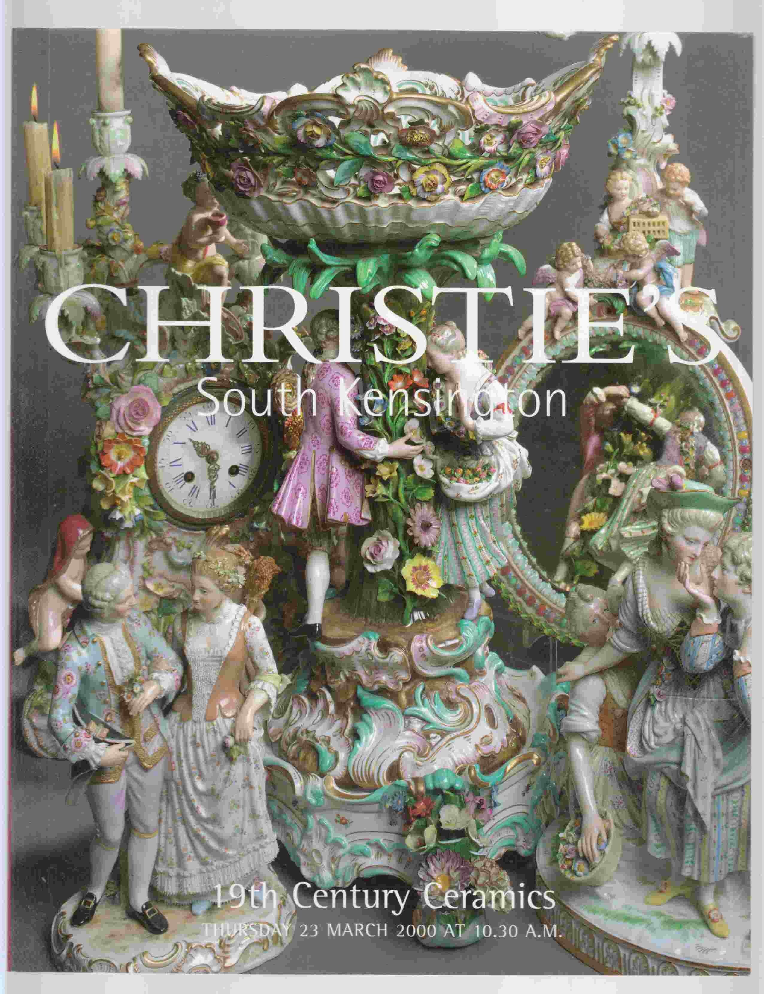 Image for Christie's South Kensington 19th Century Ceramics Thursday 23 March 2000