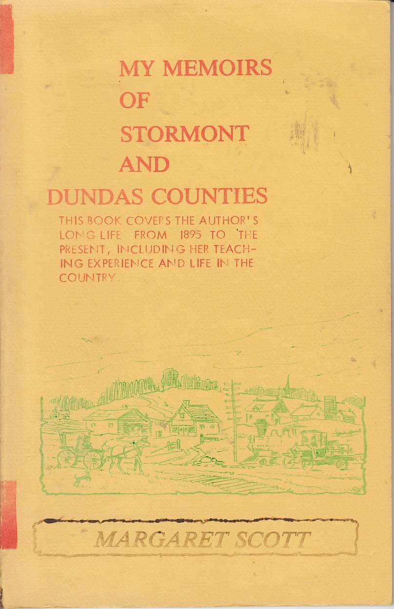 Image for My Memories of Stormont and Dundas Counties
