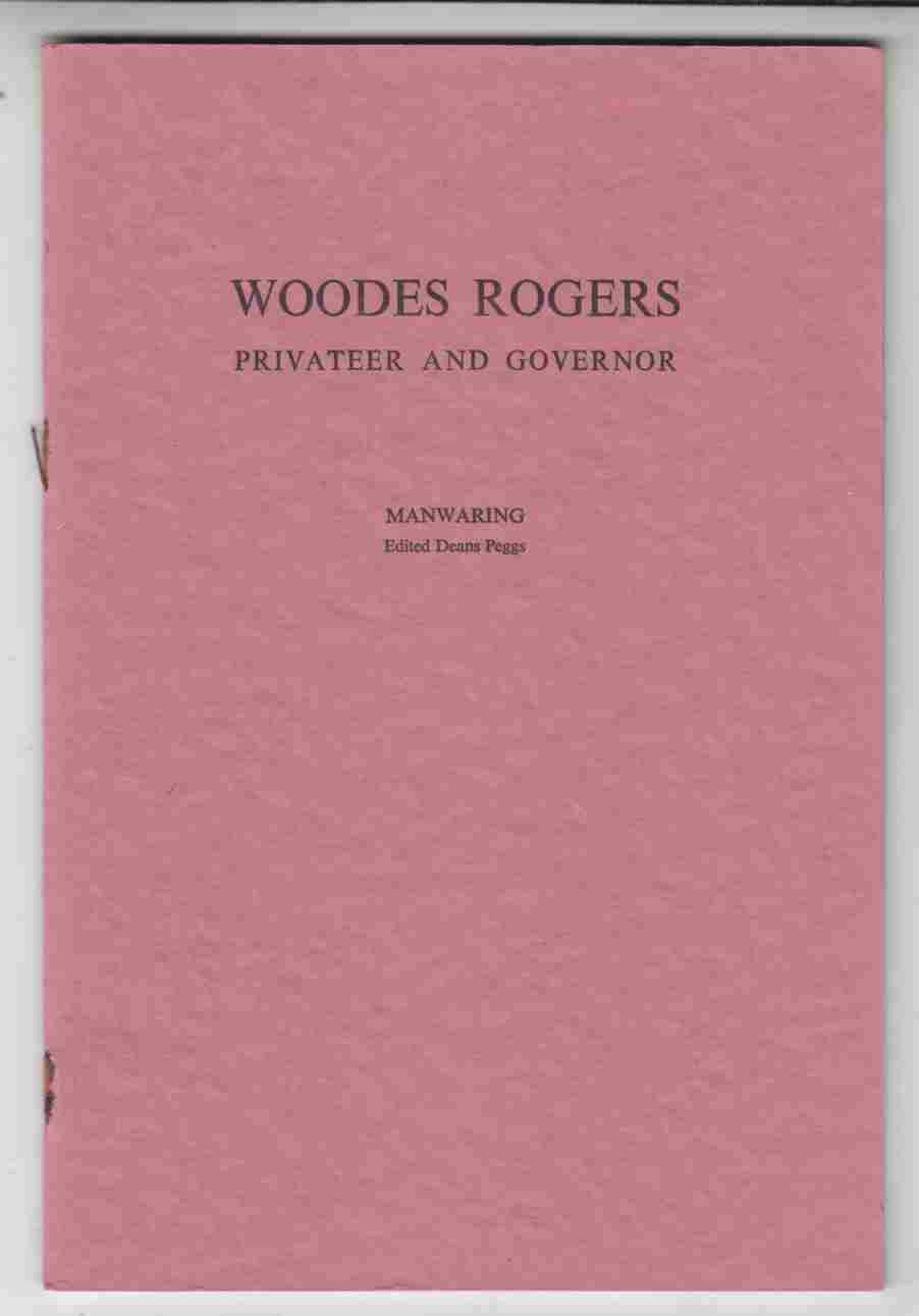 Image for Woodes Rogers Privateer and Governor