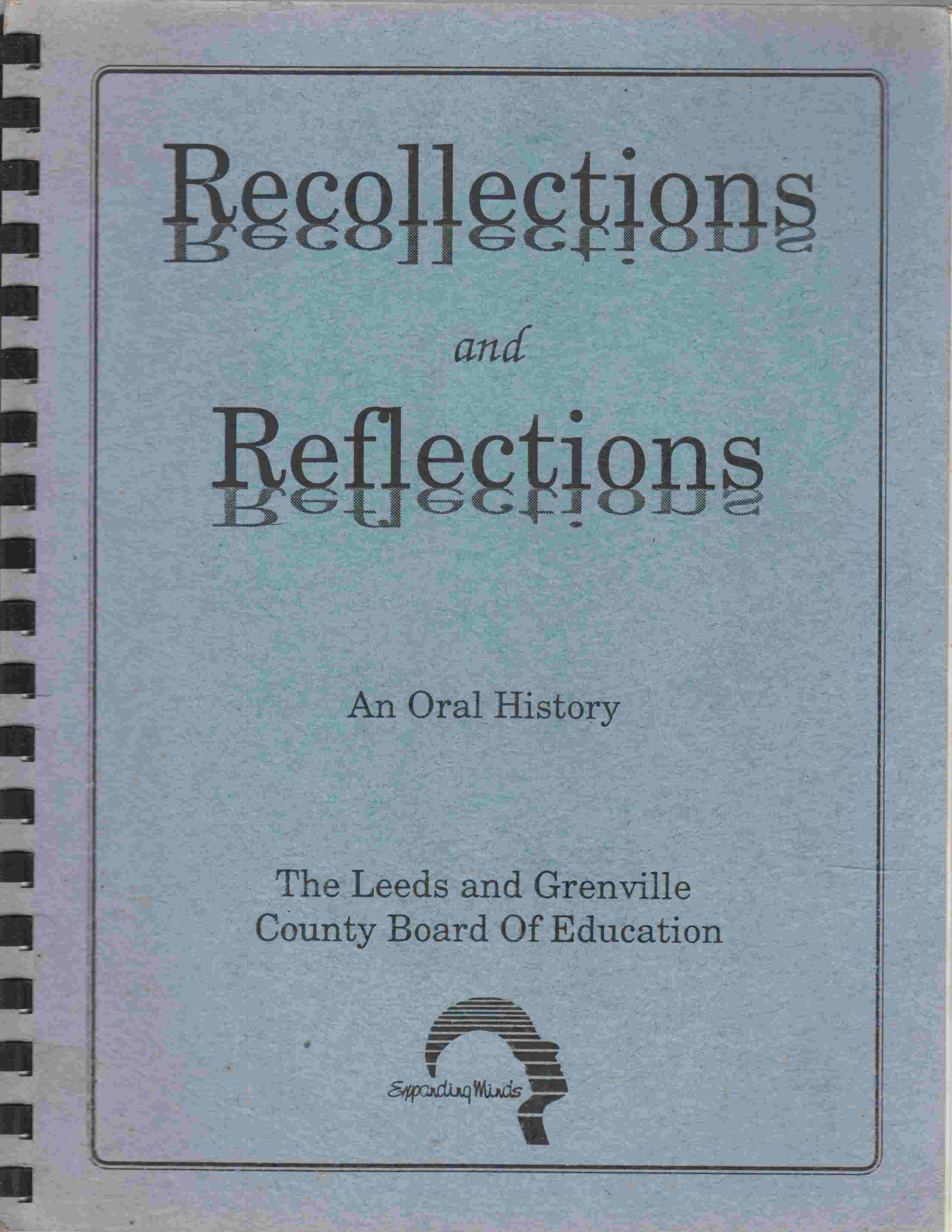 Image for Recollections and Reflections An Oral History