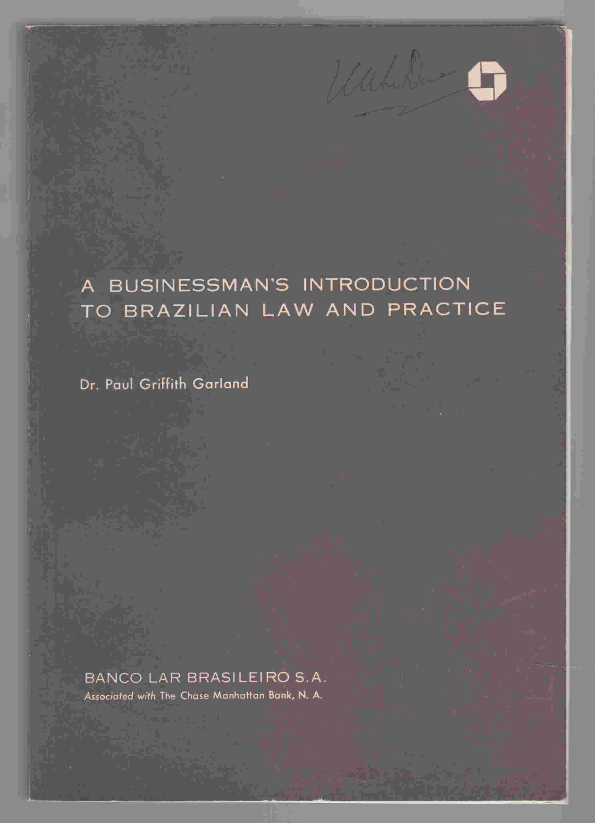 Image for A Businessman's Introduction to Brazilian Law and Practice