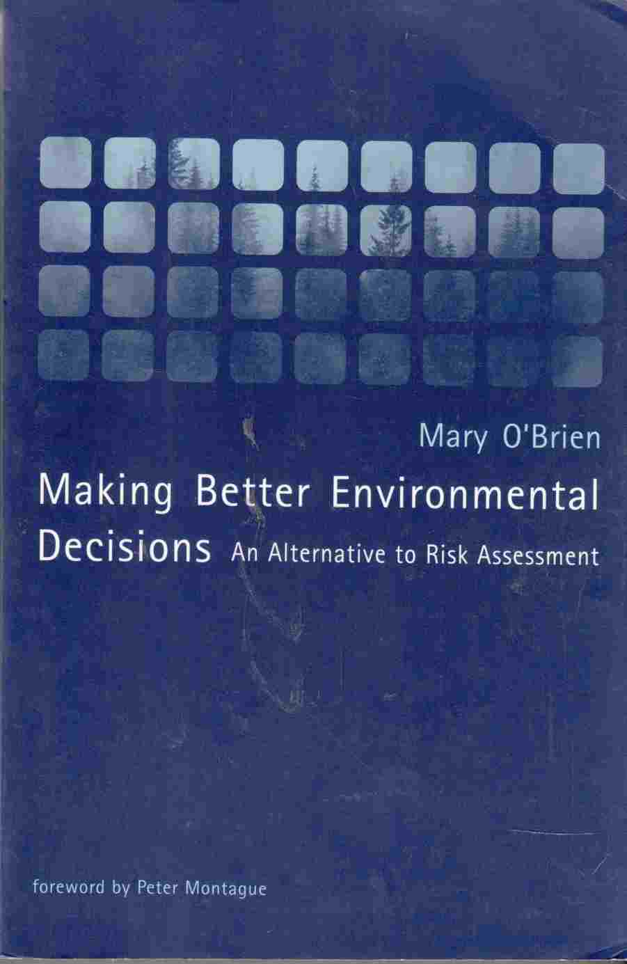 Image for Making Better Environmental Decisions An Alternative to Risk Assessment