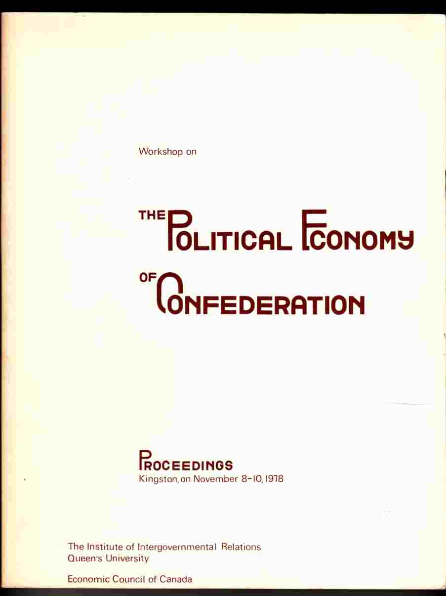 Image for Workshop on the Political Economy of Confederation