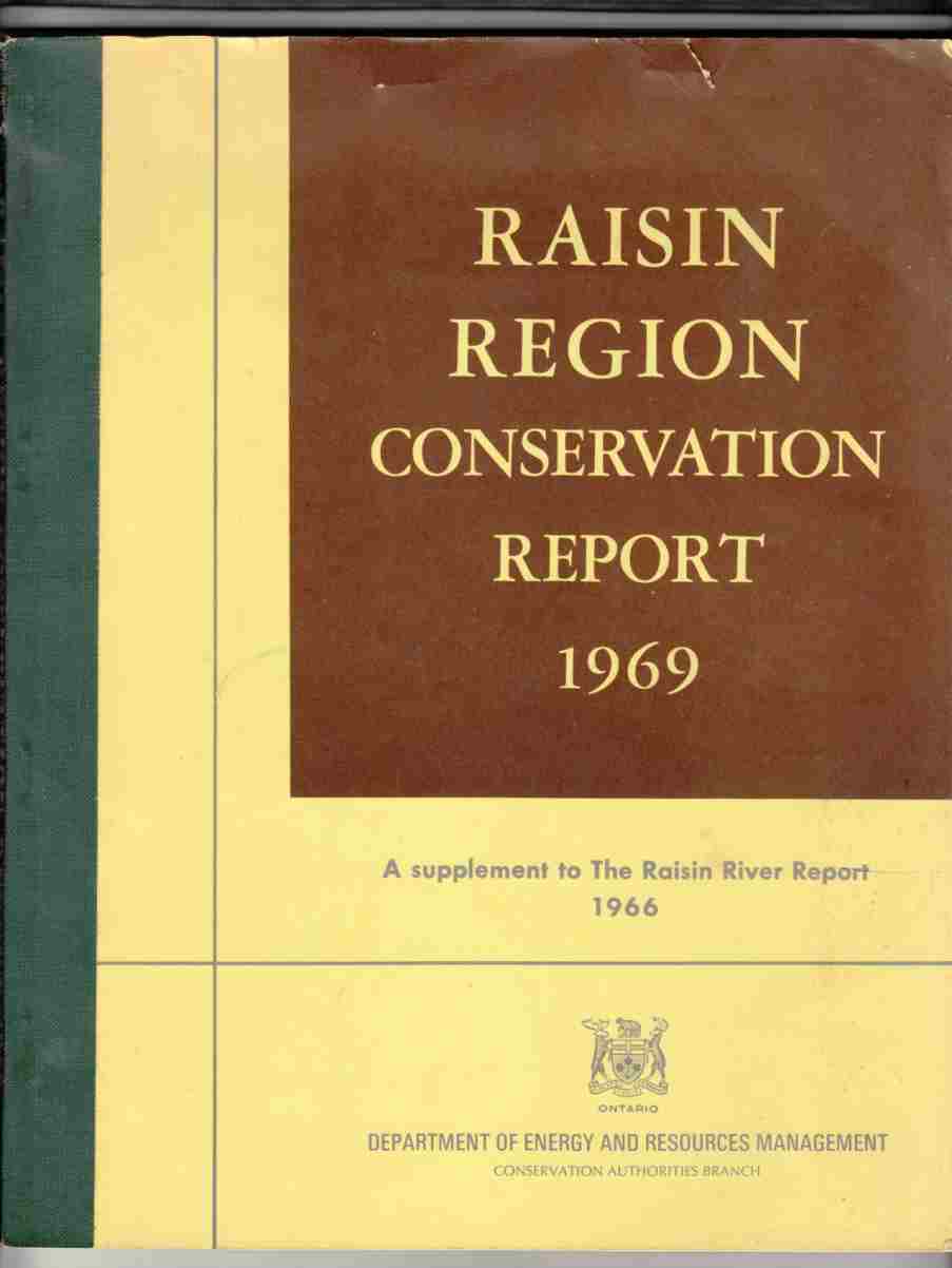 Image for Raisin Region Conservation Report 1969