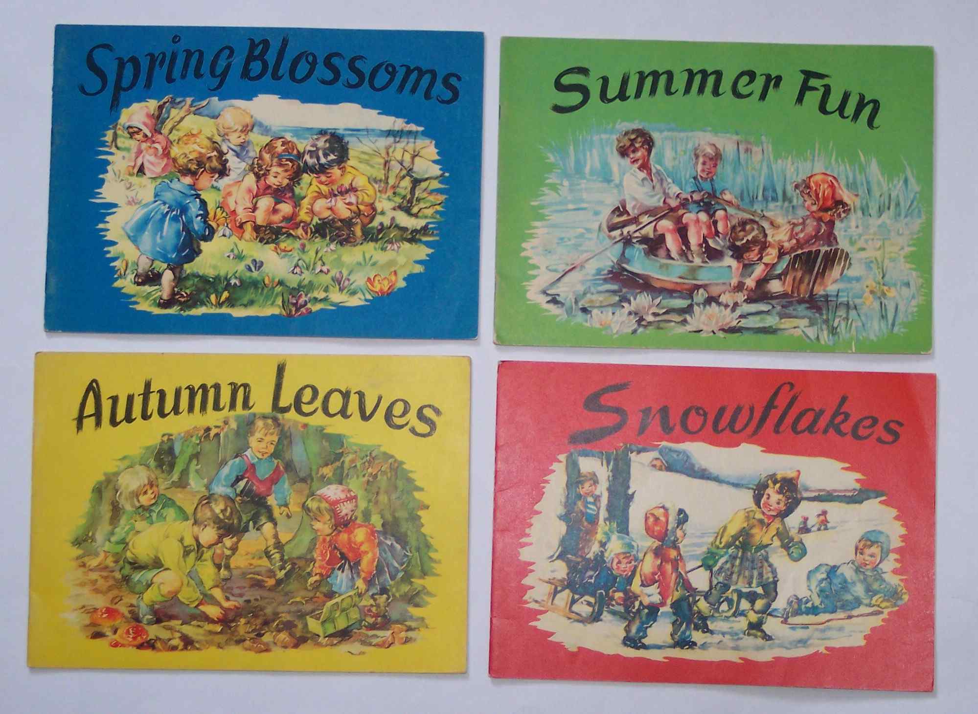 Image for Spring Blossoms, Summer Fun, Autumn Leaves, Snowflakes (4 Volumes)