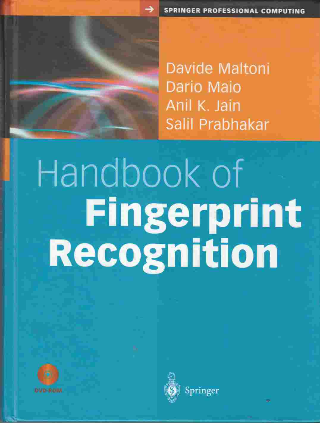 Image for Handbook of Fingerprint Recognition