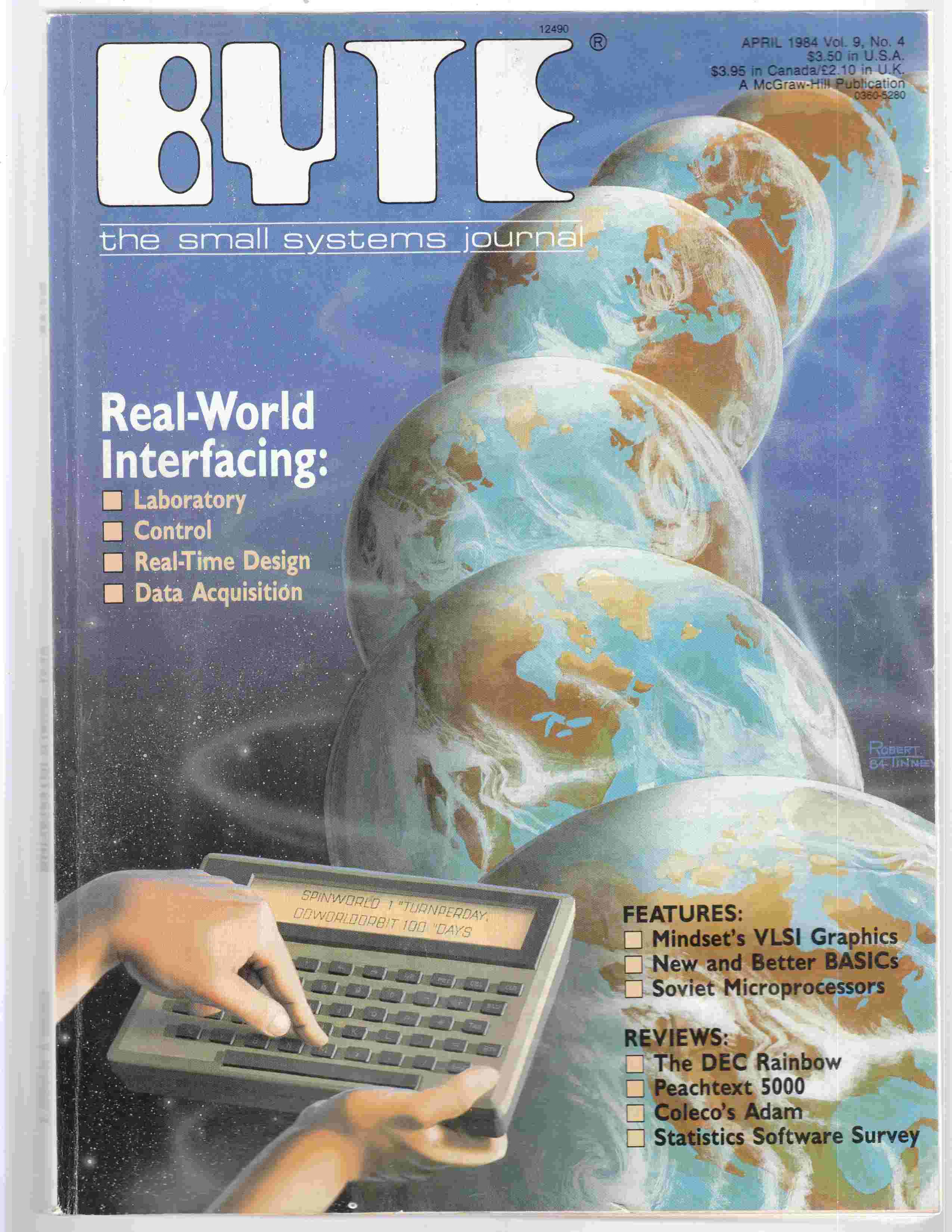 Image for Byte the Small Systems Journal April 1984 Vol. 9 No. 4