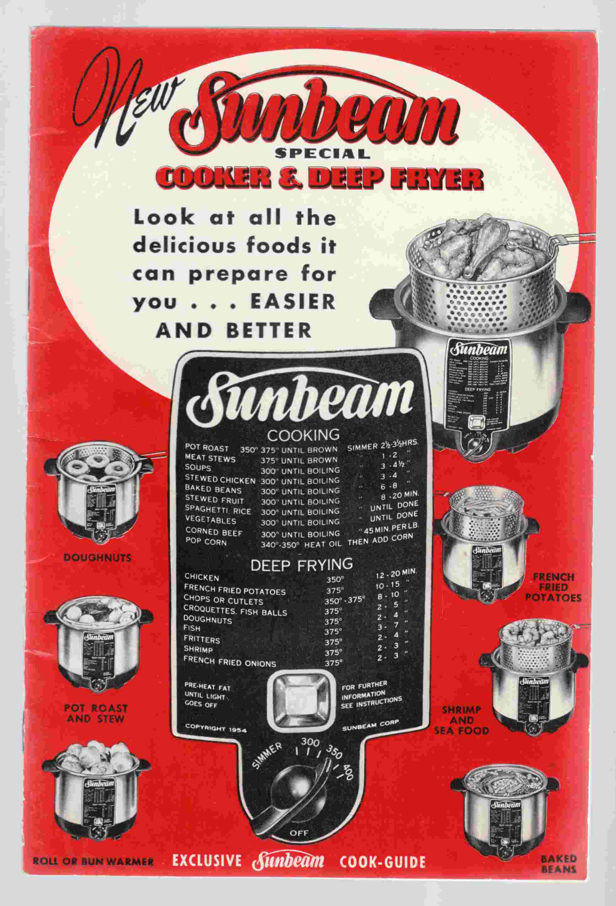 Image for New Sunbeam Special Cooker & Deep Fryer