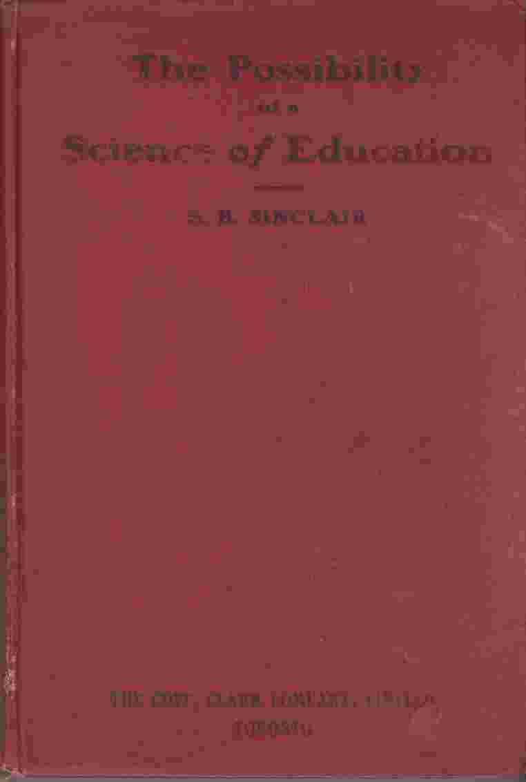 Image for The Possibility of a Science of Education