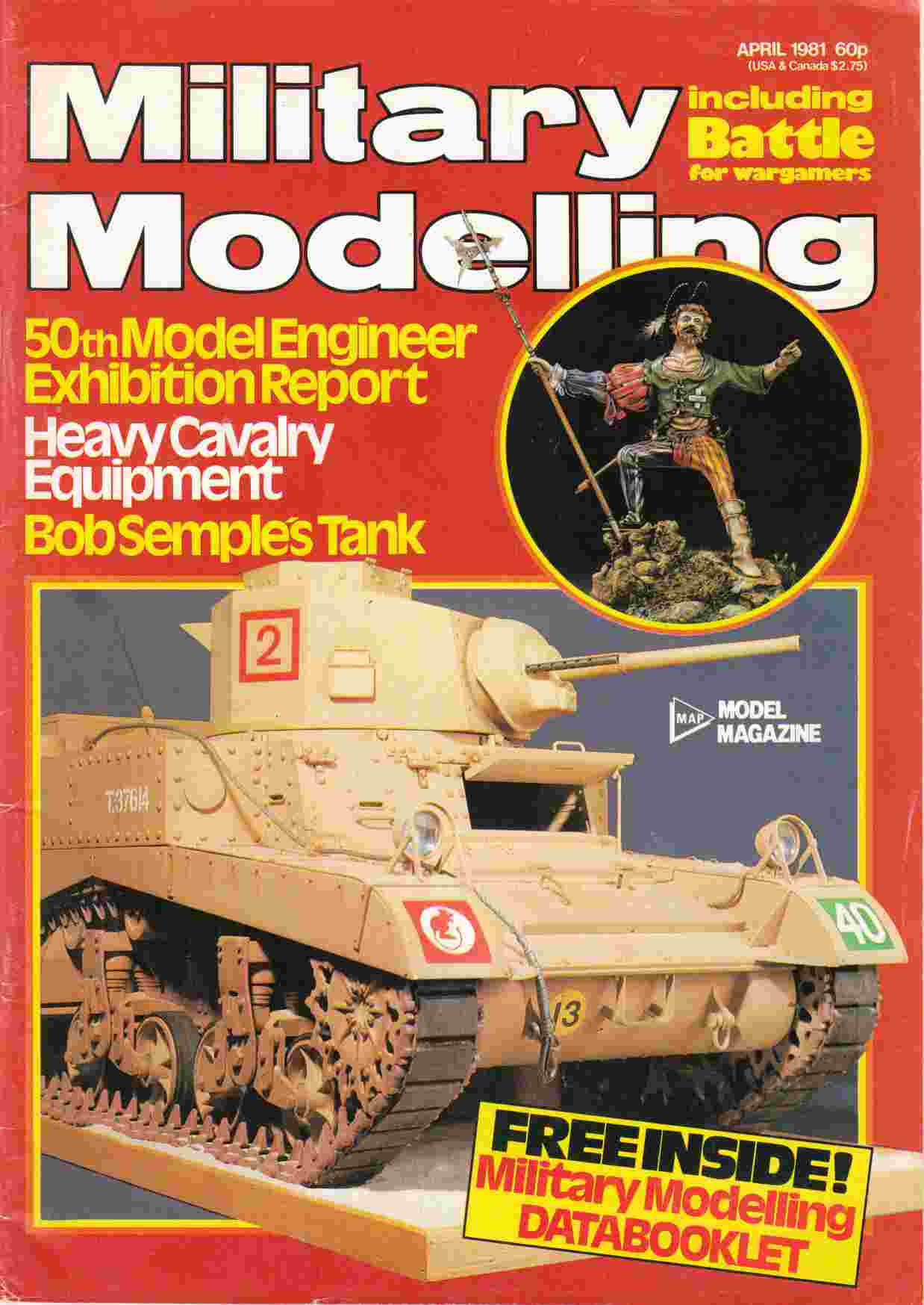 Military Modelling Vol. 11 No. 4 April 1981 Image for Military Modelling Vol. 11 No. 4 April 1981