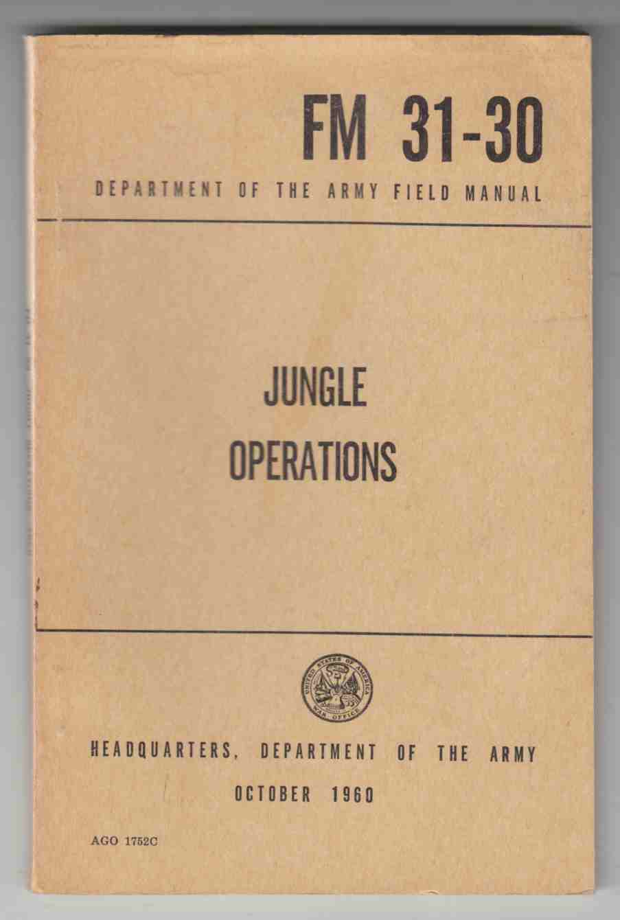 Image for Jungle Operations FM 31-30