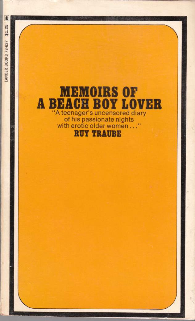 Image for Memoirs of a Beach Boy Lover