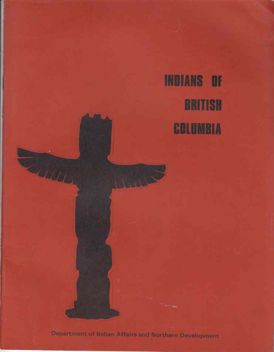 Image for Indians of British Columbia (An Historical Review)