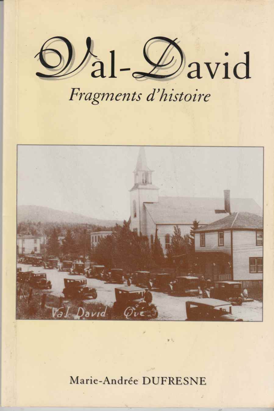 Image for Val-David Fragments D'Histoire