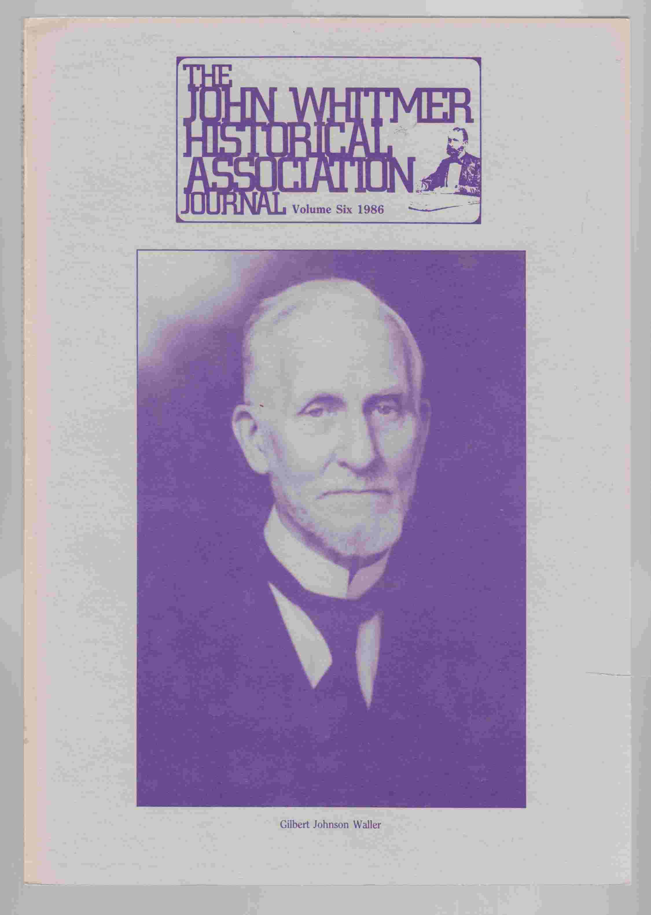 Image for The John Witmer Historical Association Journal Volume Six (6) 1986