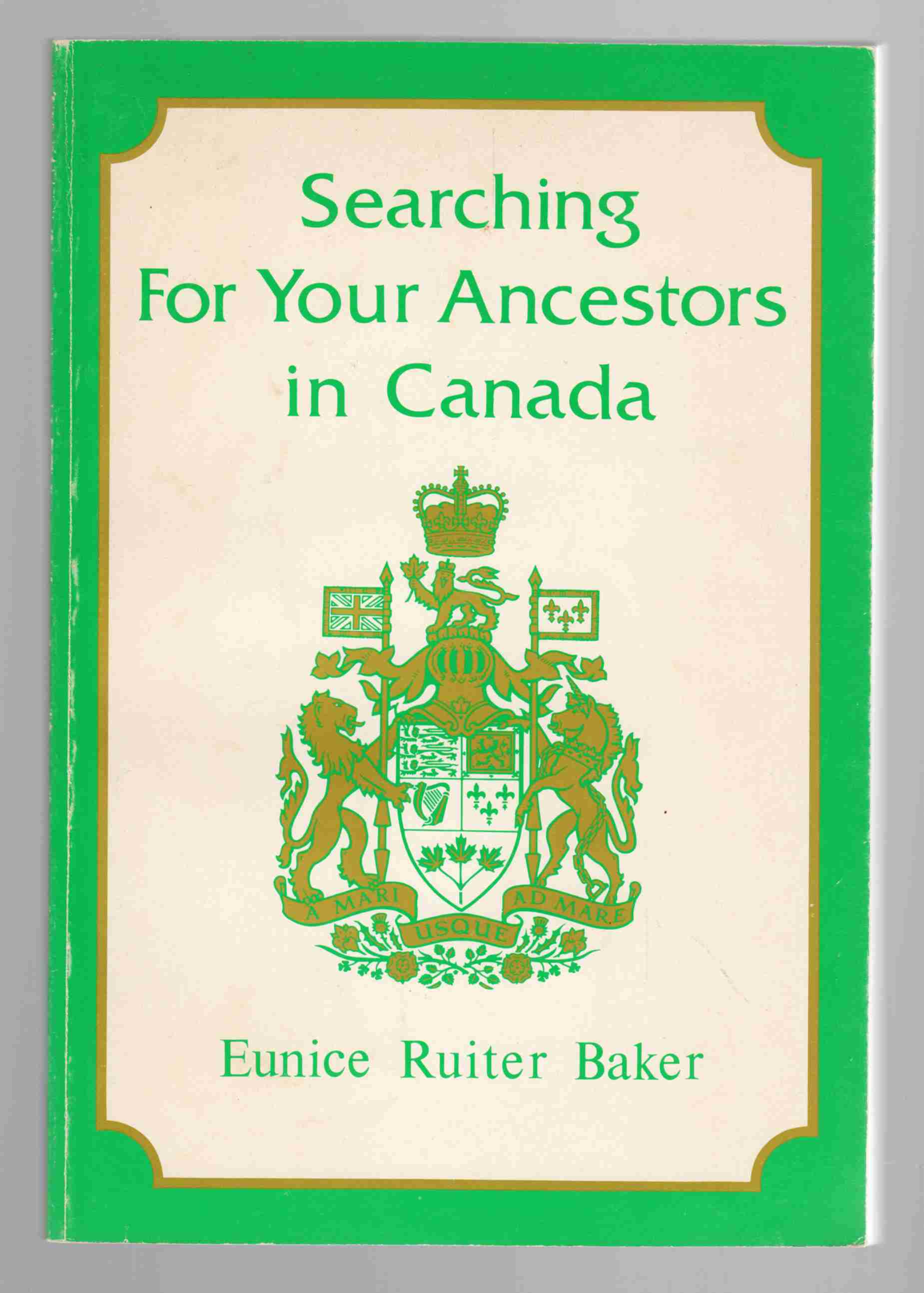 Image for Searching For Your Ancestors in Canada