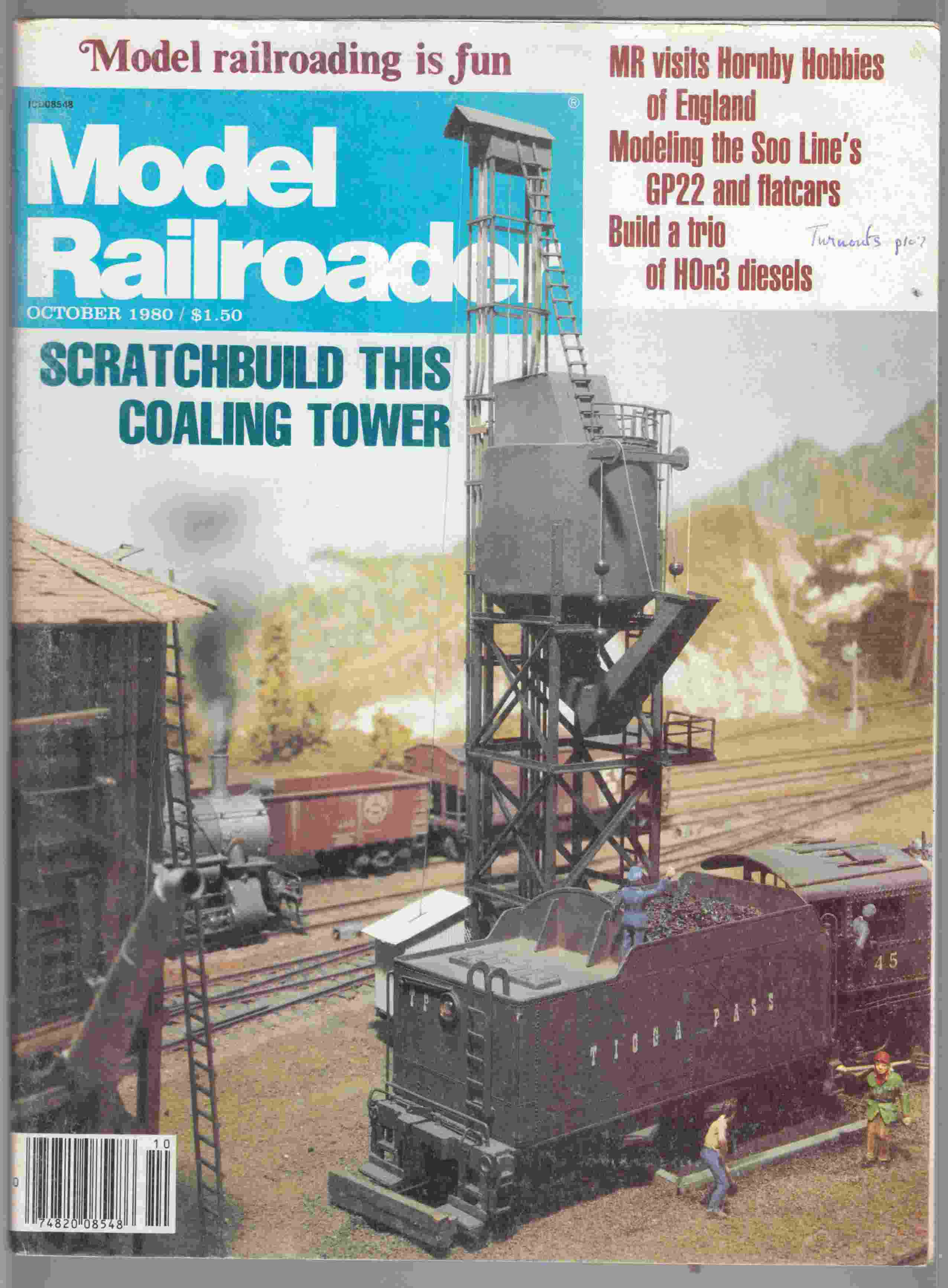 Image for Model Railroader October 1980 Volume 47 Number 10