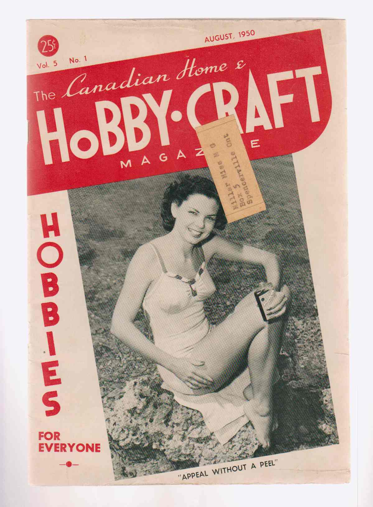 Image for The Canadian Home and Hobby-Craft Magazine July - August 1950 Vol. 5 No. 1