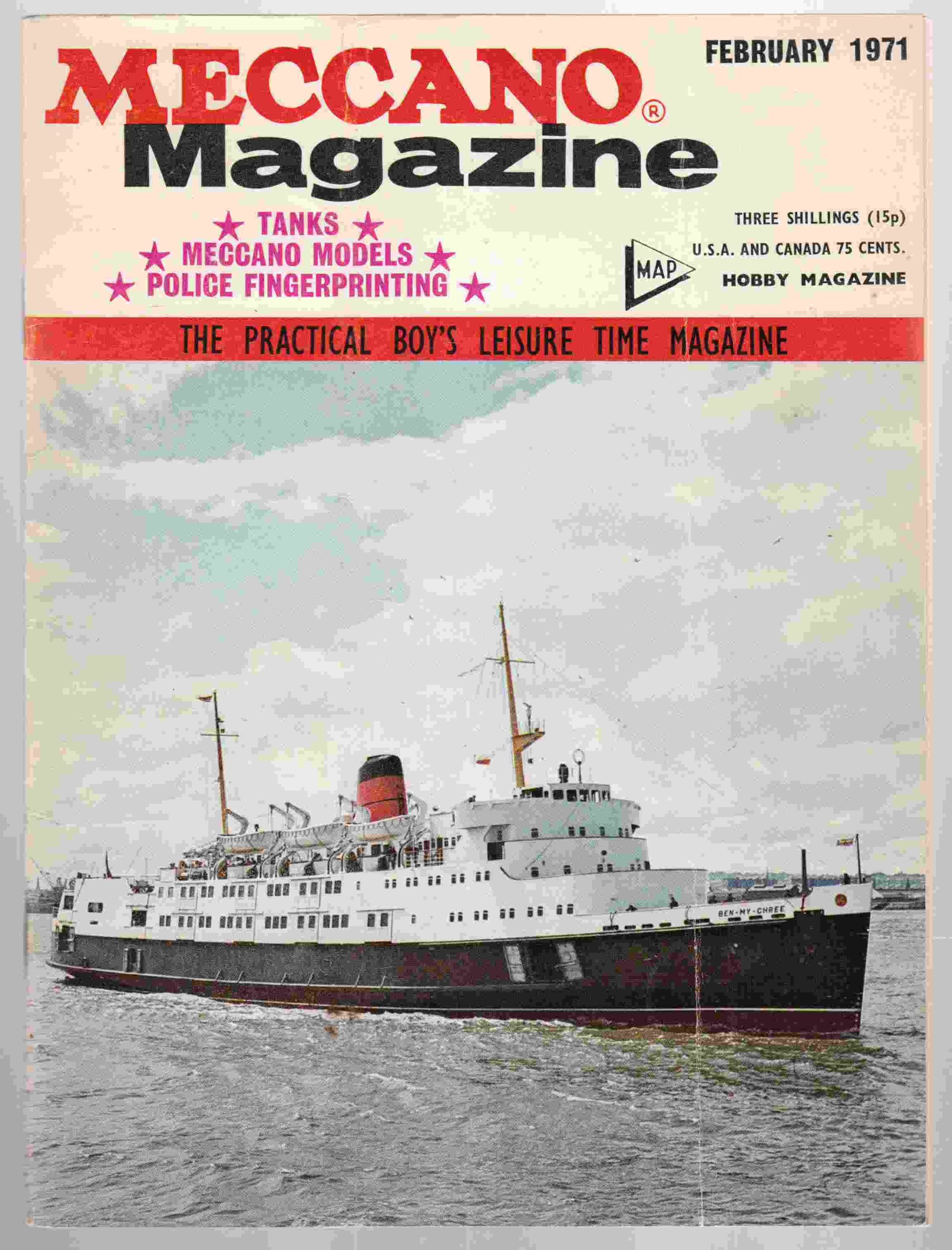 Image for Meccano Magazine February 1971 Volume 56 Number 2