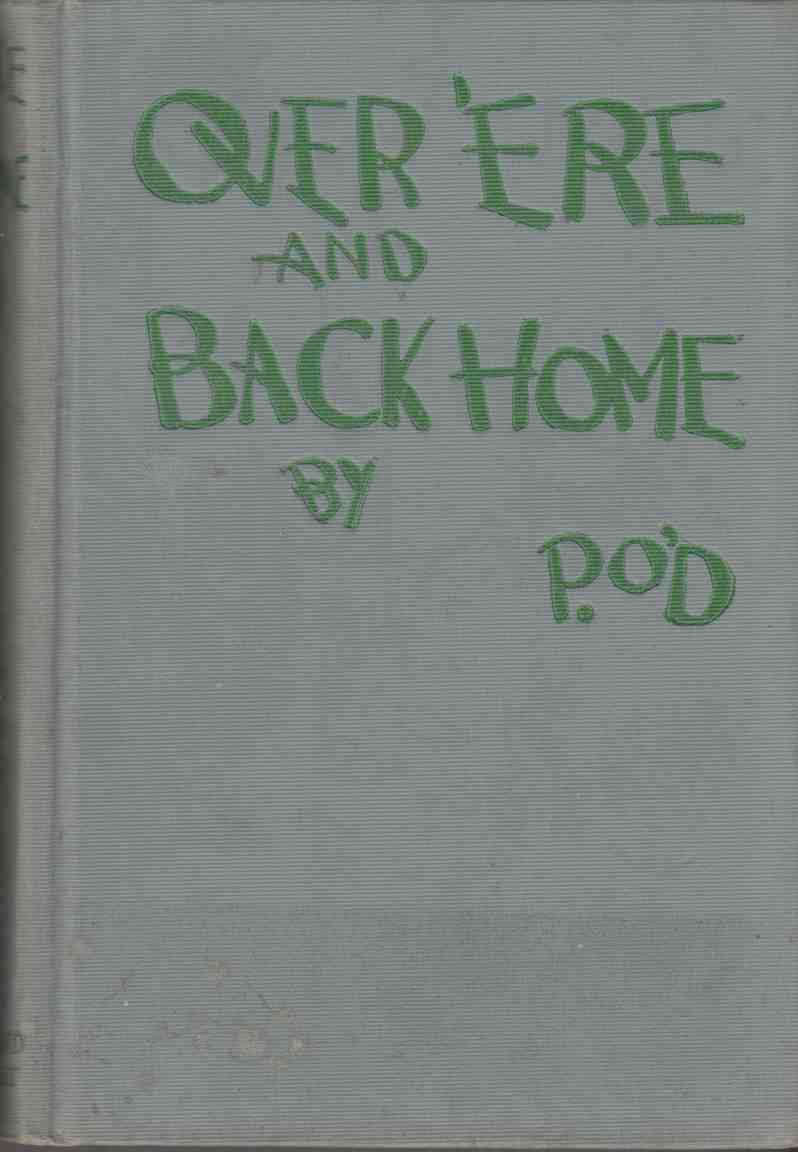 Image for Over 'Ere and Back Home Random Impressions of an Earnest Soul
