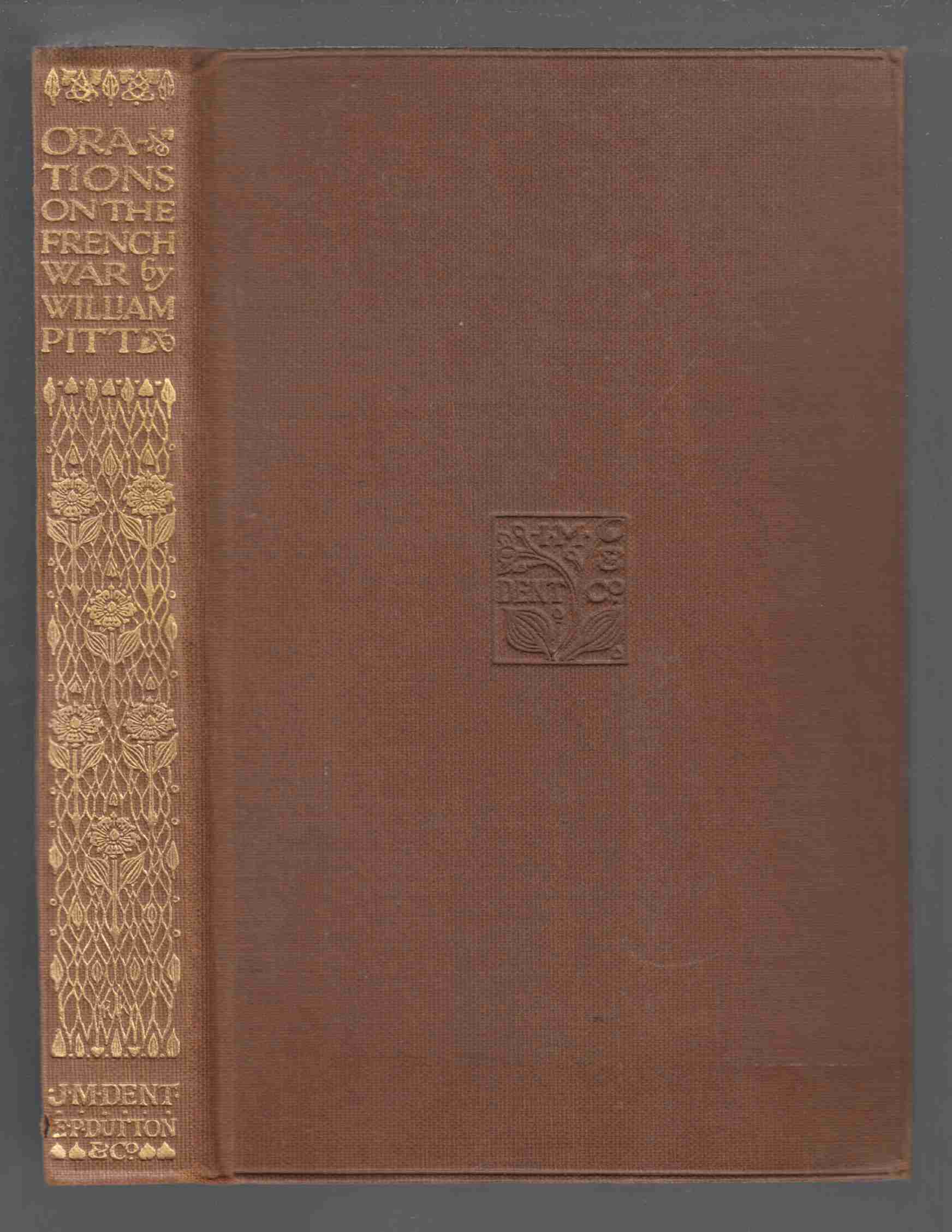 Image for Orations on the French War, to the Peace of Amiens