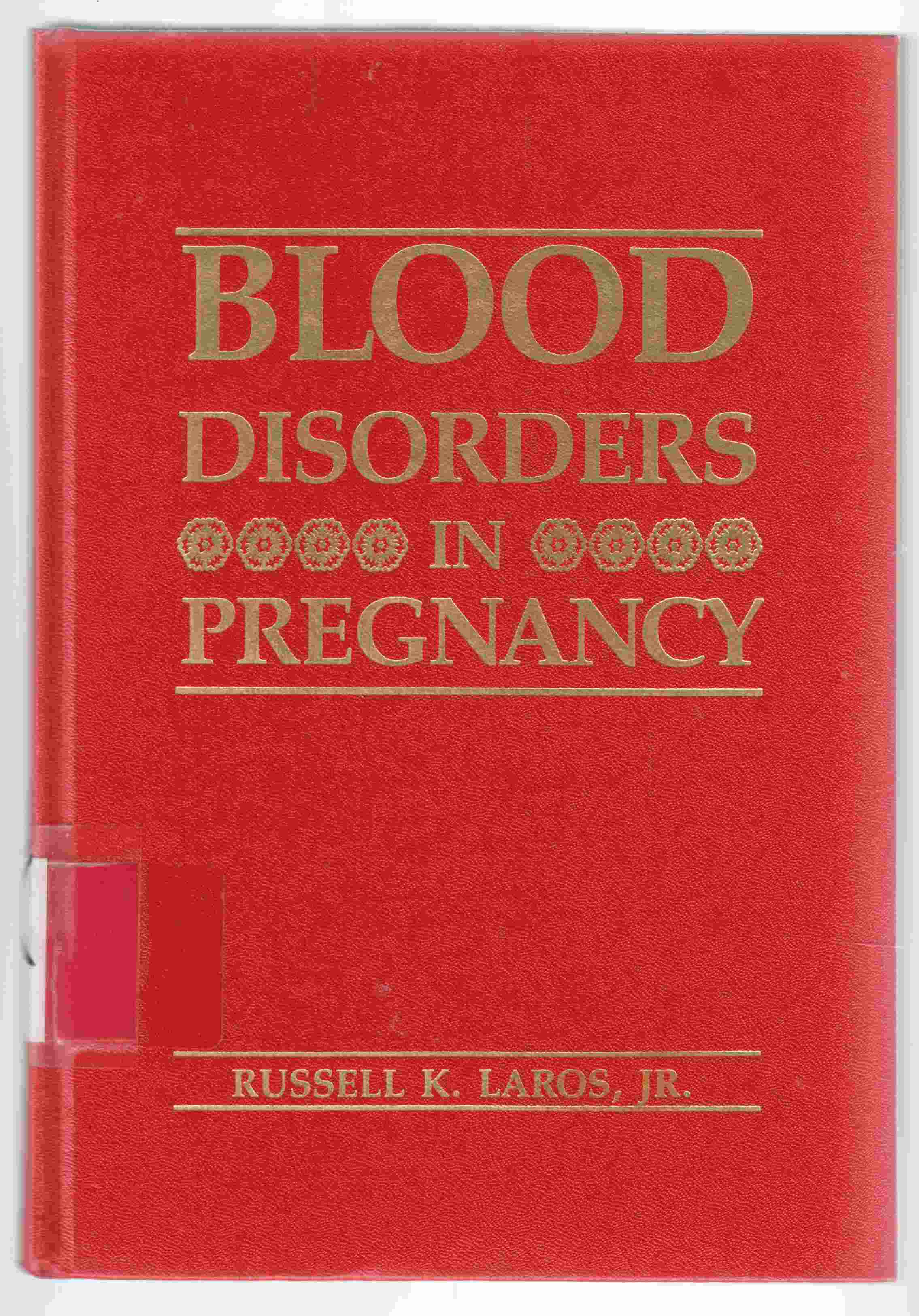 Image for Blood Disorders in Pregnancy