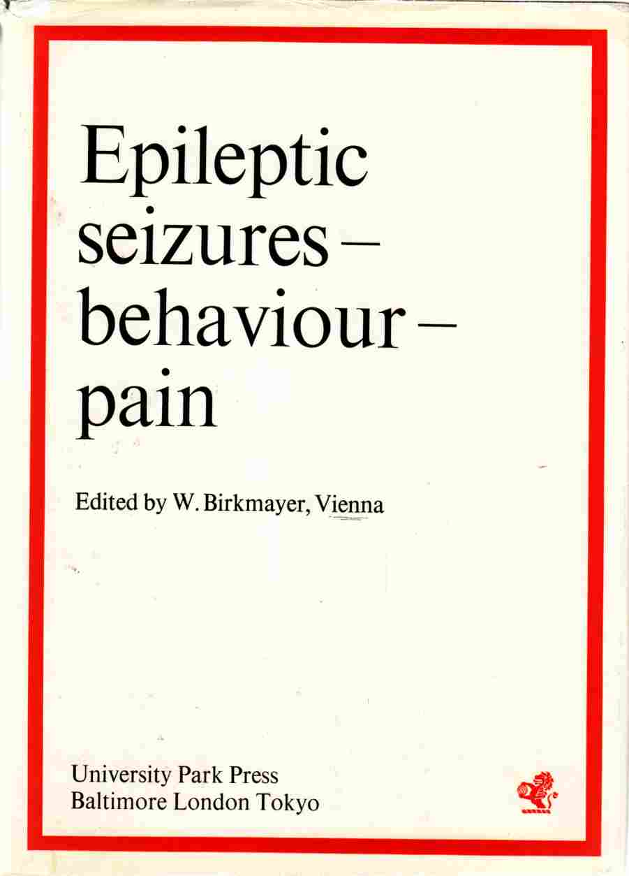 Image for Epileptic Seizures - Behaviour - Pain