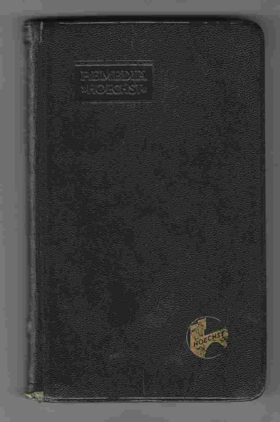 Image for Remedia Hoechst Arzte-Taschenbuch 1953 Ausgabe IV