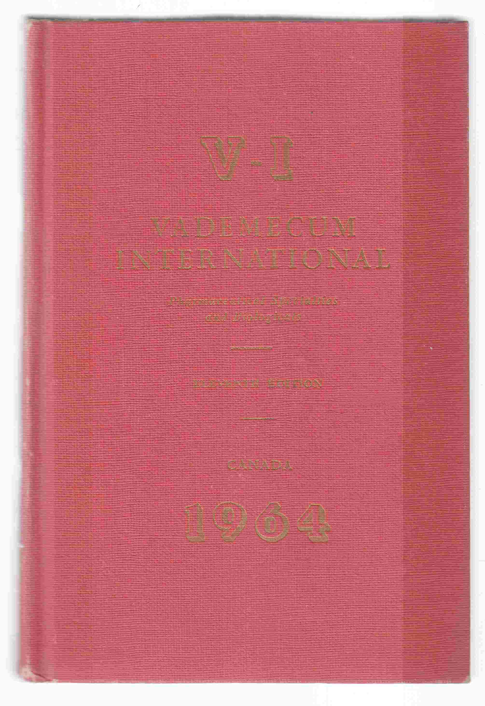 Image for V - I Vademecum International Canada 1964