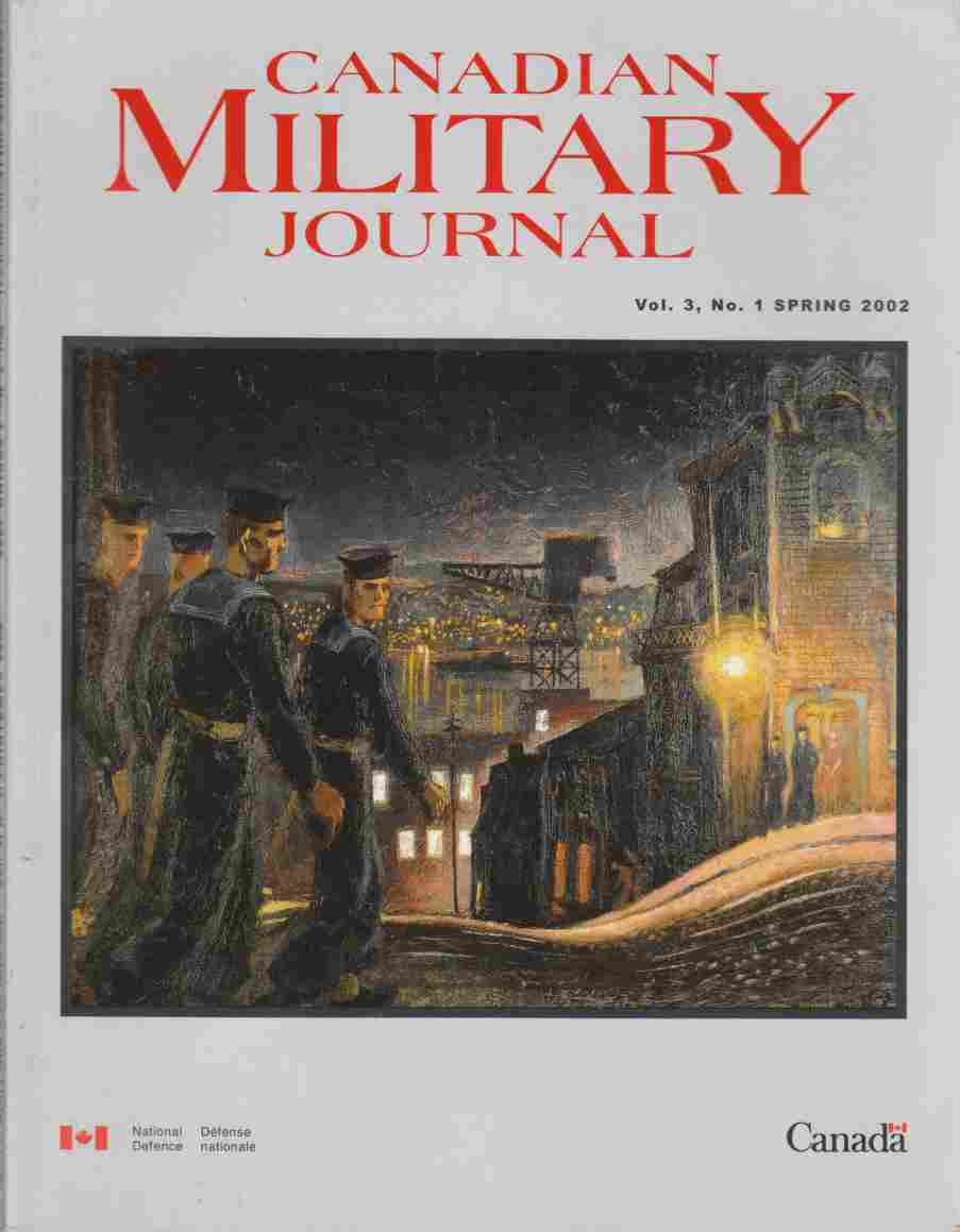 Image for Canadian Military Journal / Revue Militaire Canadienne Vol. 3, No. 1 Spring / Printemps 2002